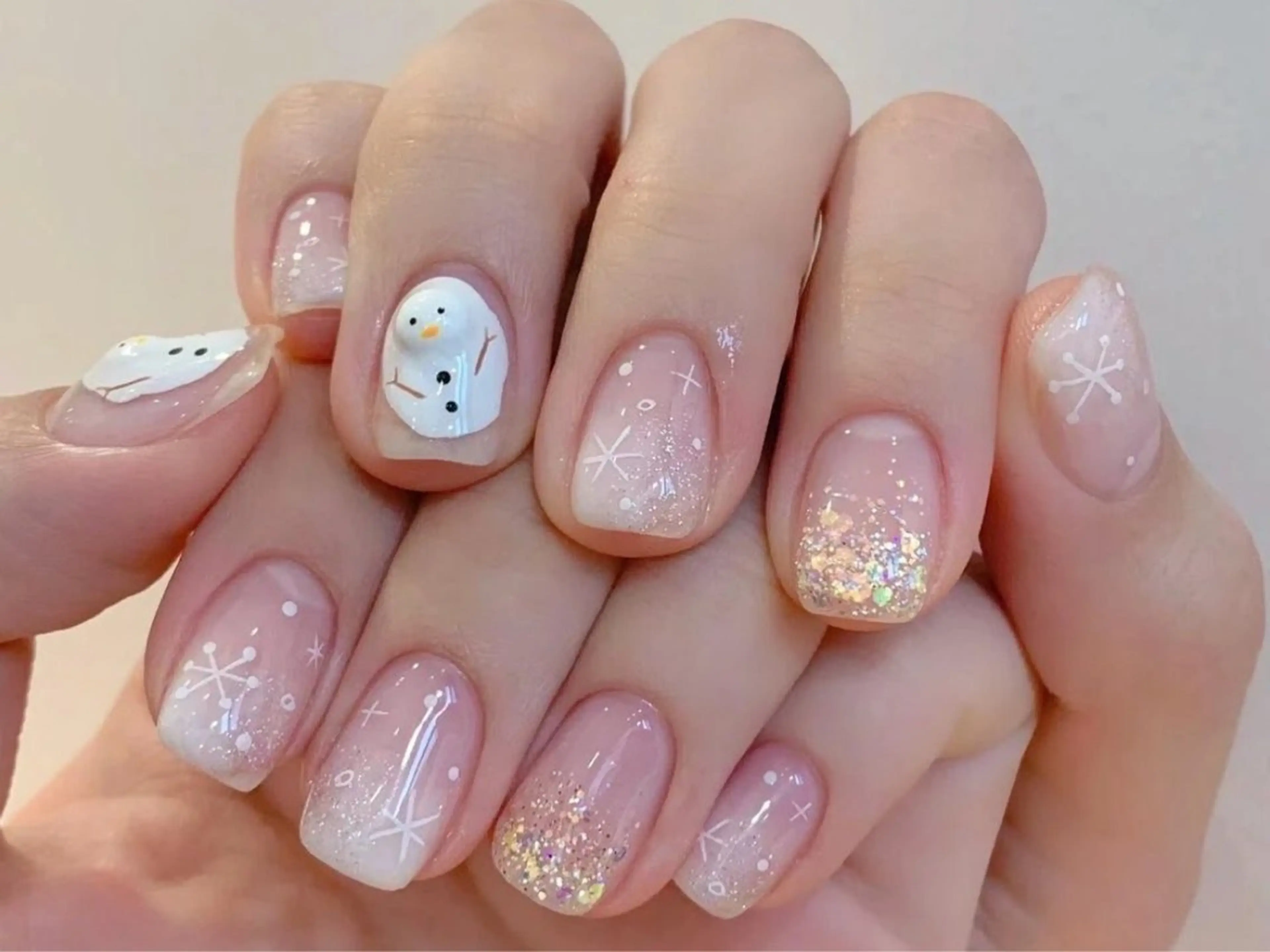 ネイル ハンドネイル Tinicoo Yuki ❄️のネイルデザイン