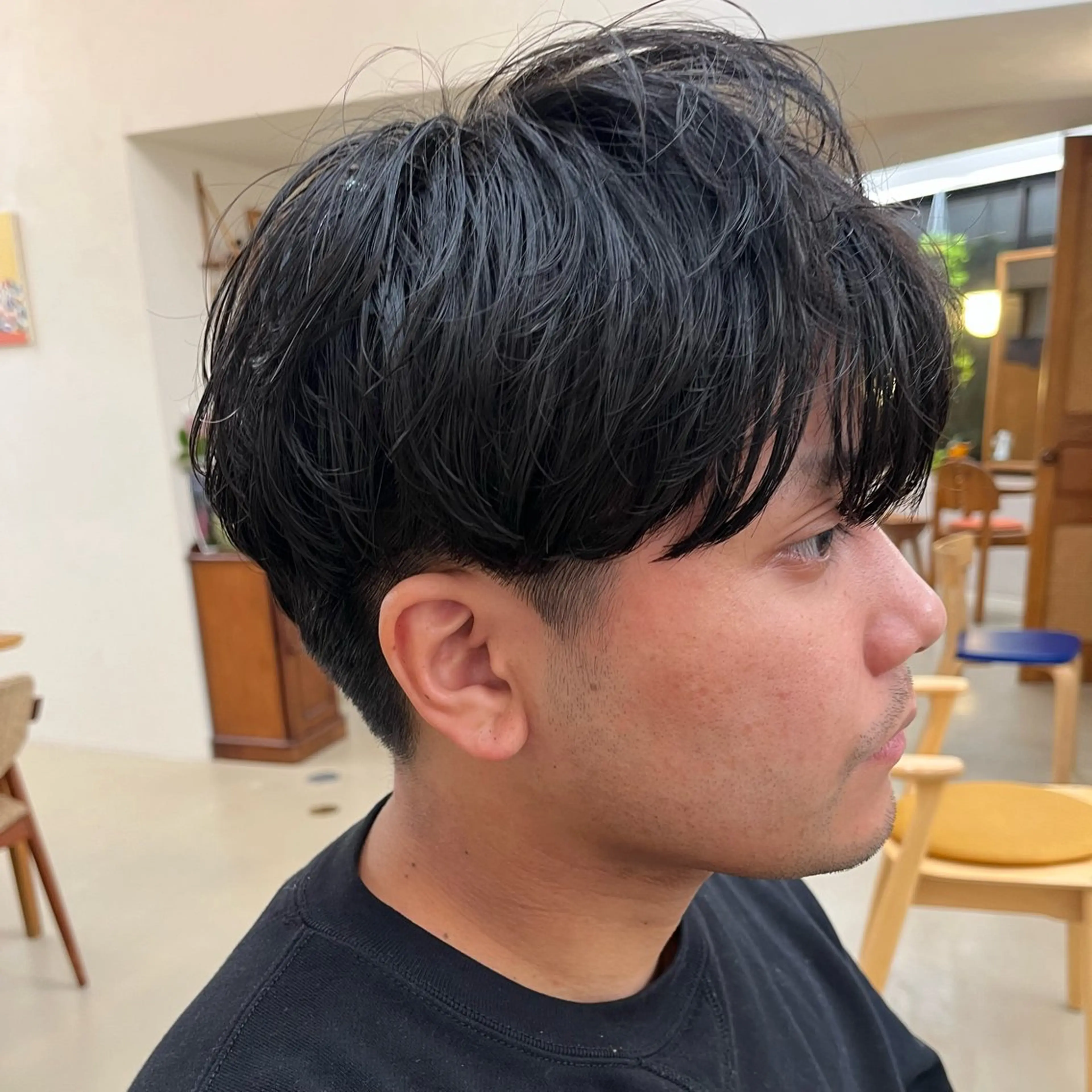 パーマ メンズ 宇野澤 銘のヘアスタイル