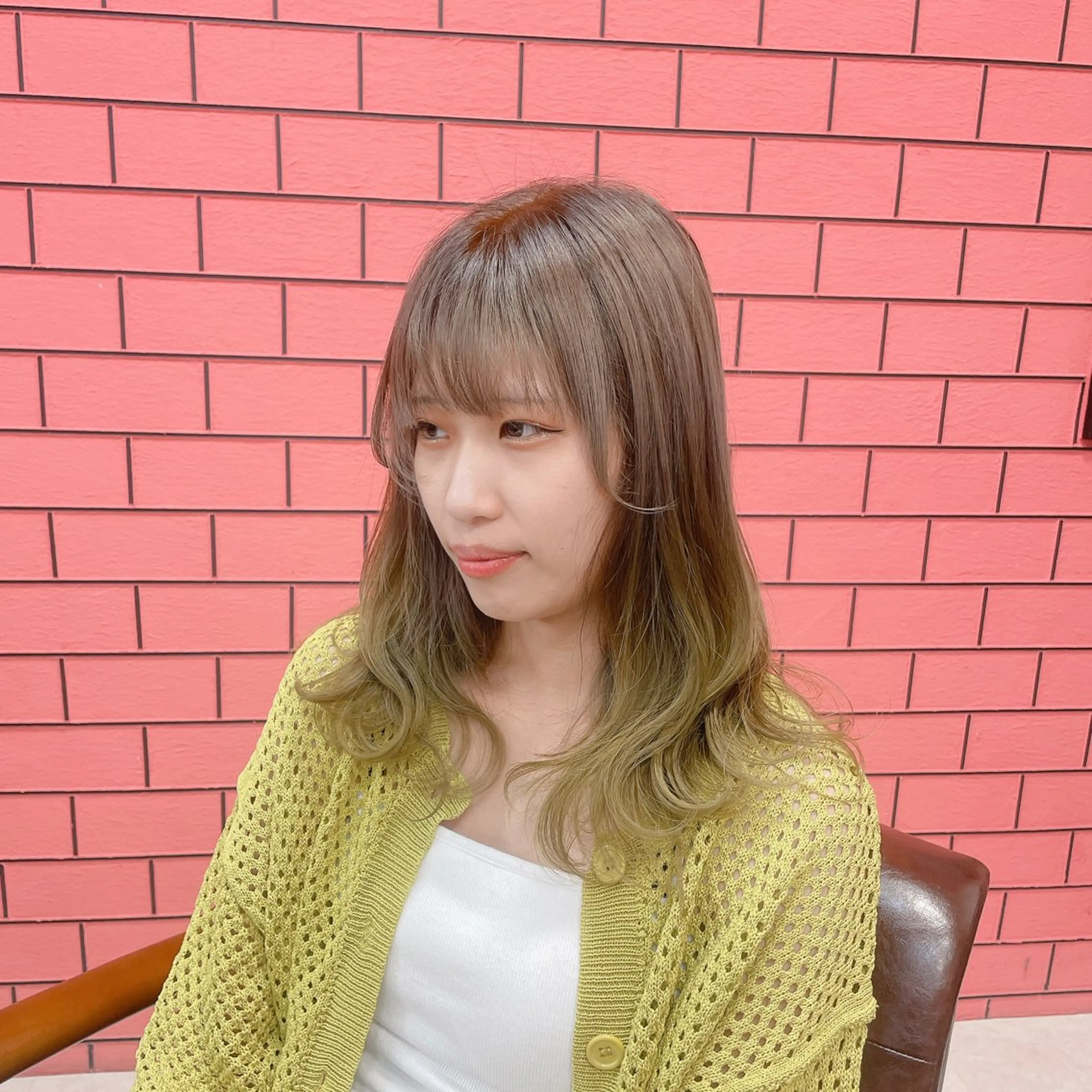 セミロング カラー バレイヤージュ ブリーチ ケアブリーチ ダブルカラー イヤリングカラー ヘアカラー トリートメント Lilith所属・デザインカラー 髪質改善Lilithのその他イメージ