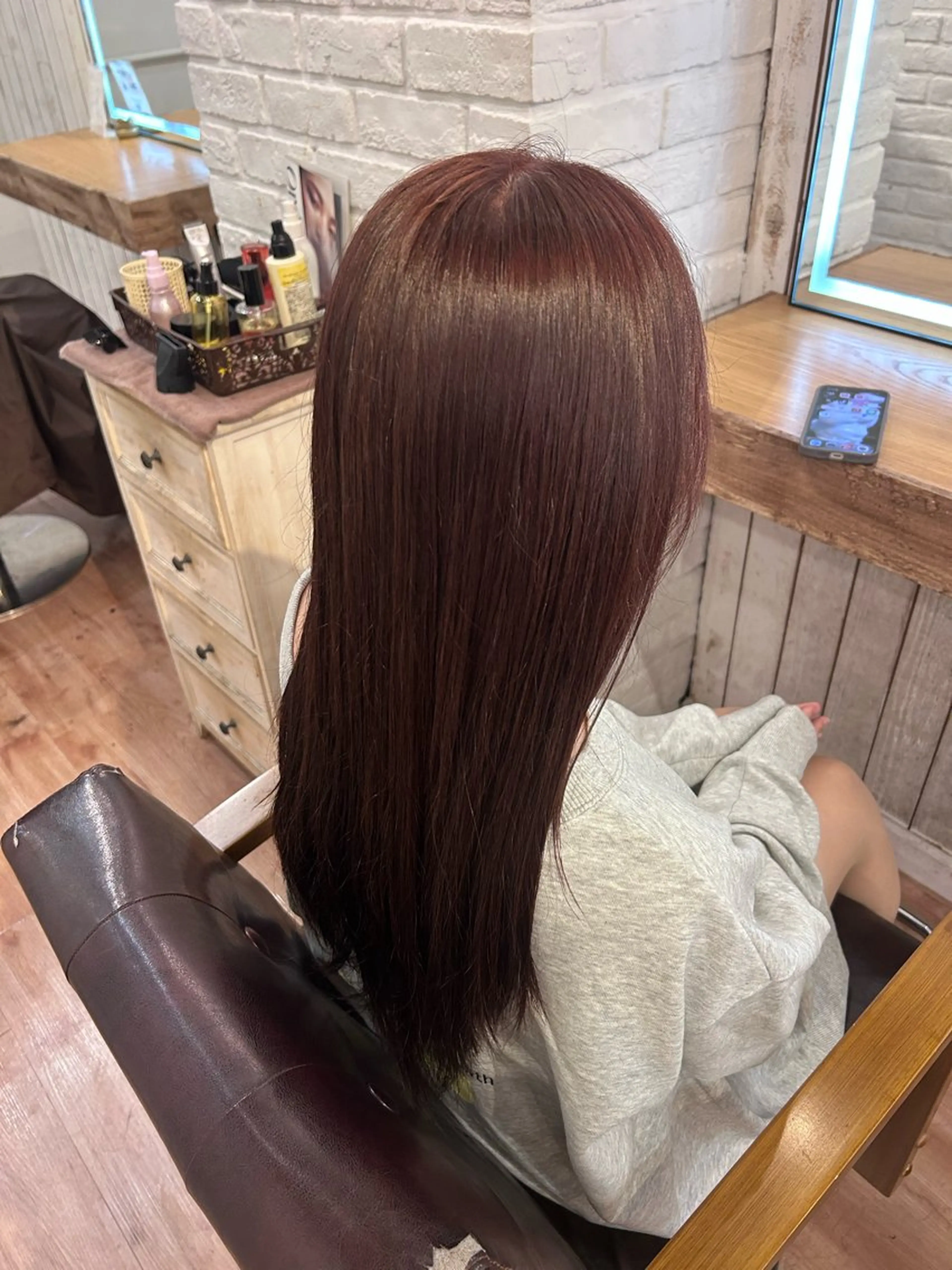 ロング カラー little福岡 mei.𓍯のヘアスタイル