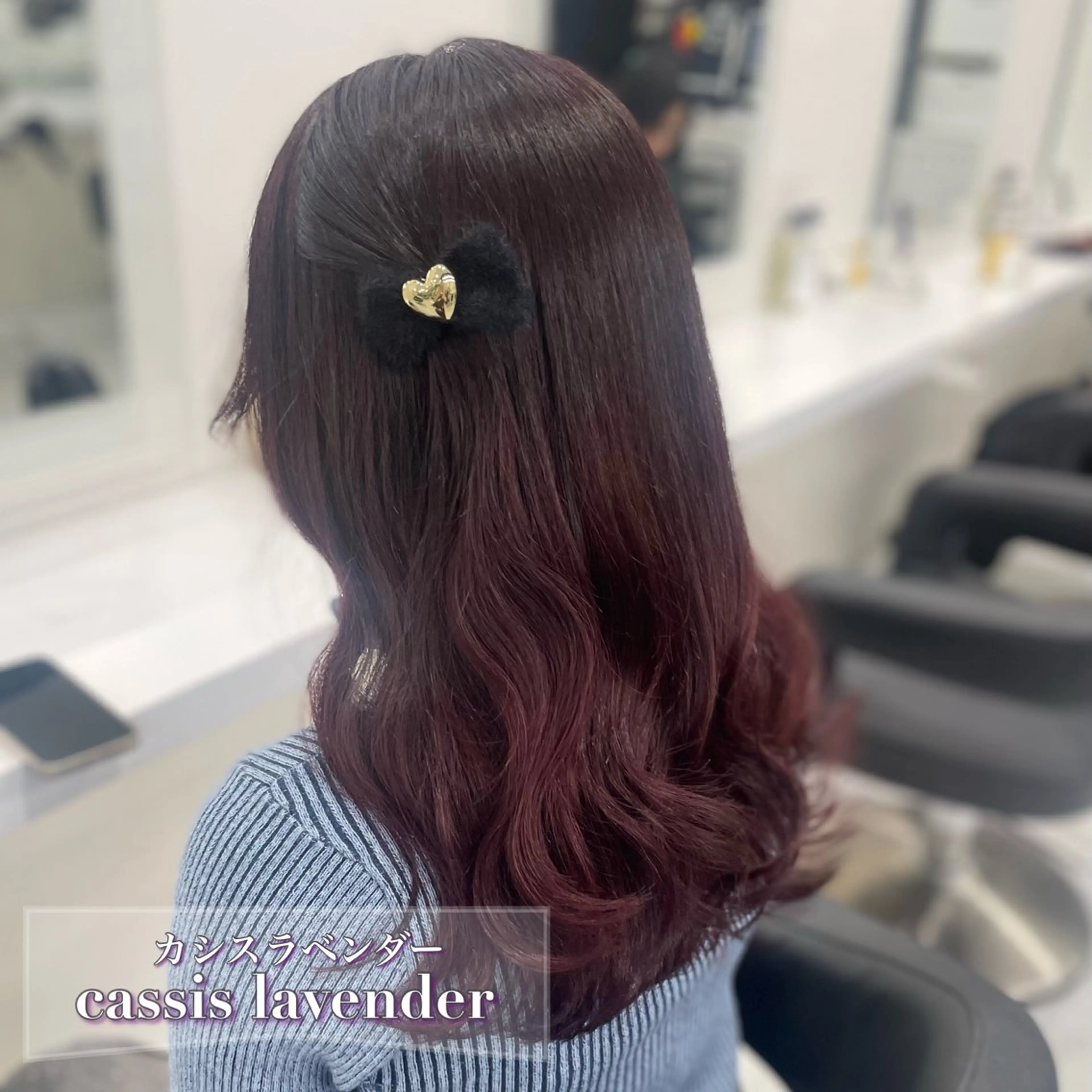セミロング ケアカラー トリートメント 💗トレンドモテヘア Natsumi 💗のヘアスタイル