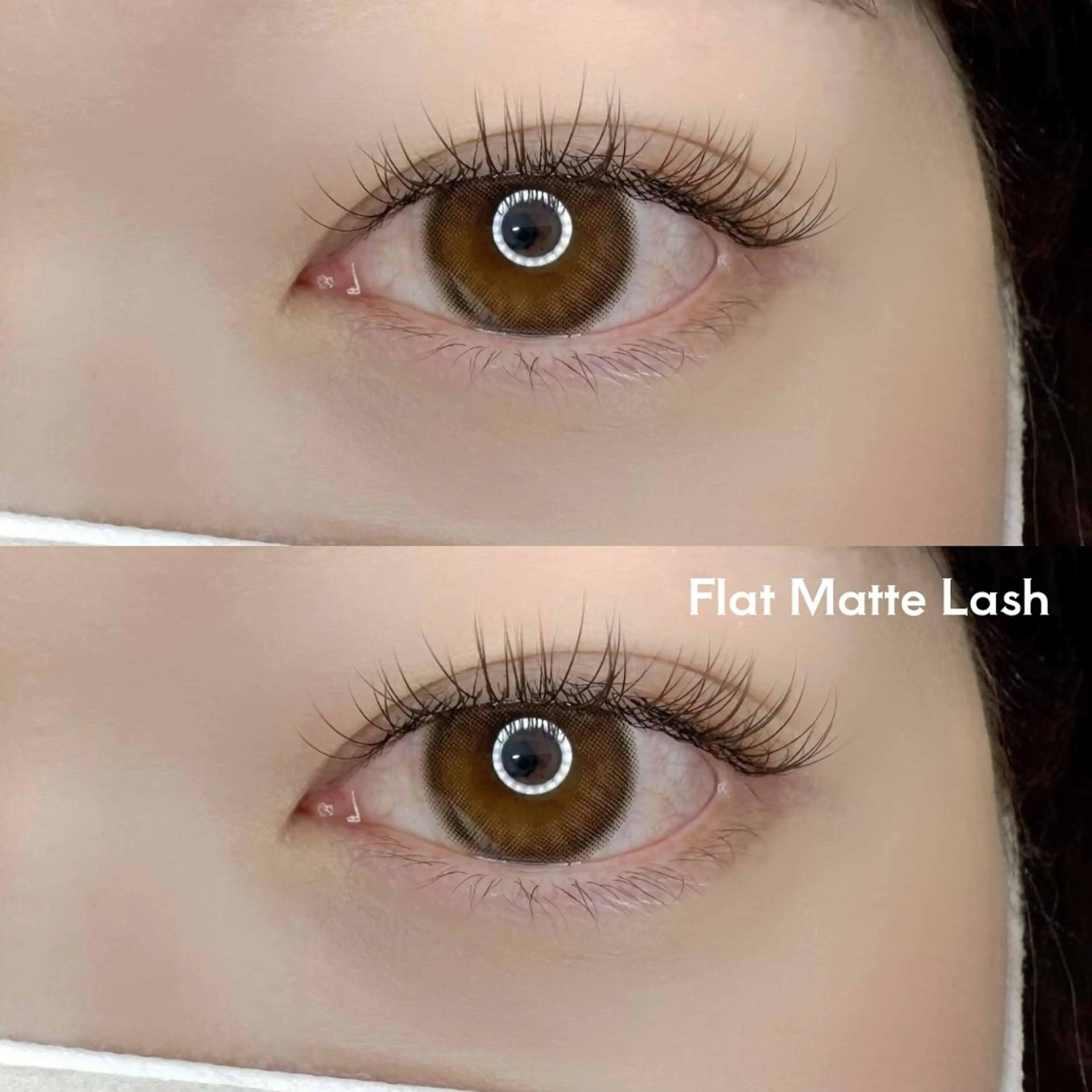 マツエク・マツパ フラットラッシュ 🫧 Rumoa🫧のマツエク・マツパデザイン