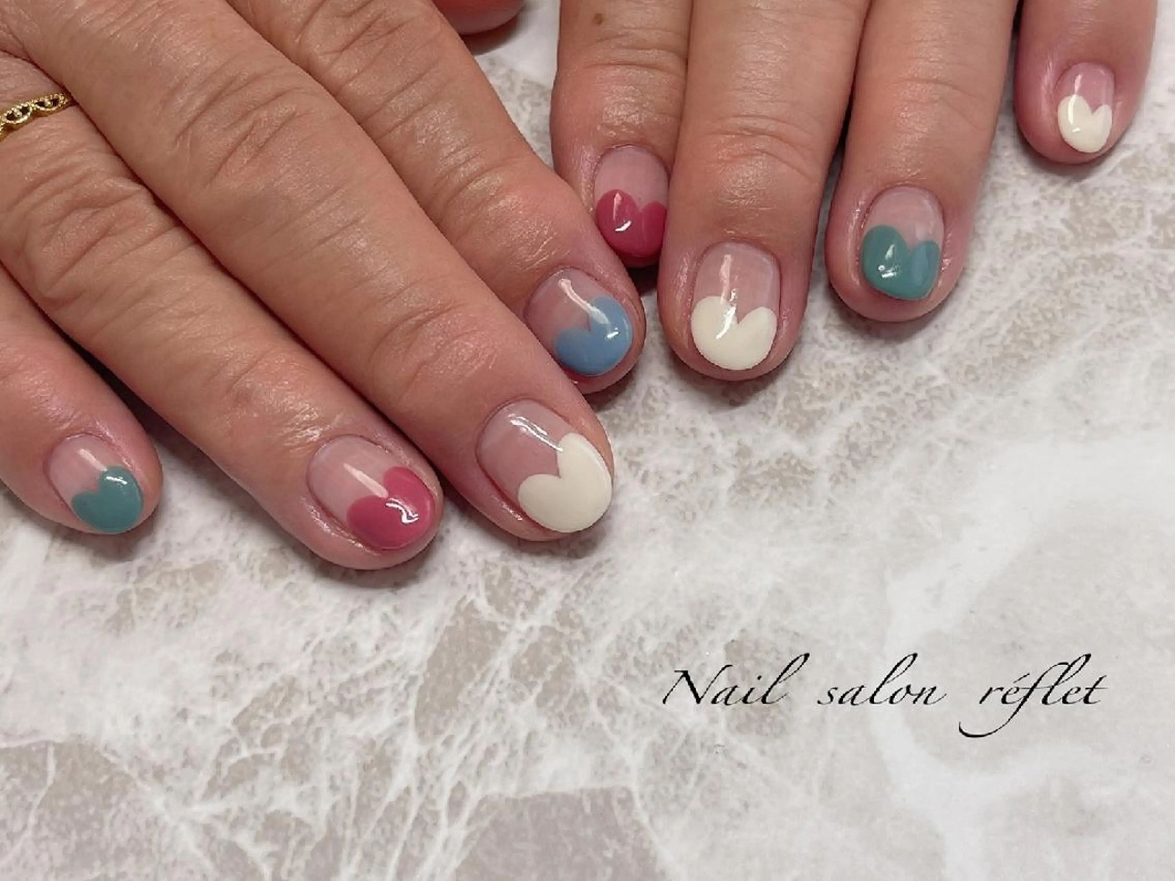 ネイル ハンドネイル Nailsalon Lebelのネイルデザイン