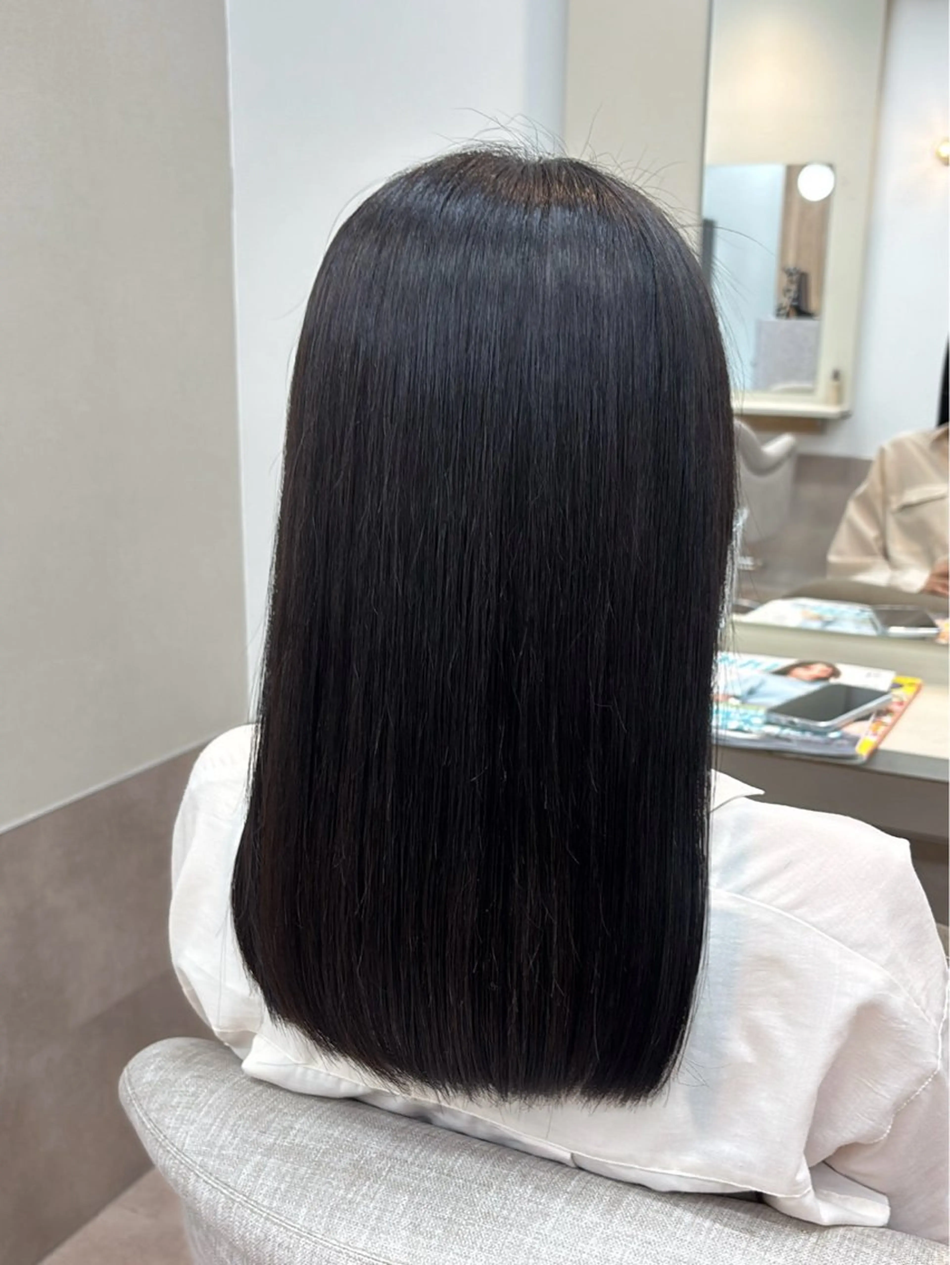 セミロング カラー 🎀akane🎀 /藤崎/ヘッドスパのヘアスタイル
