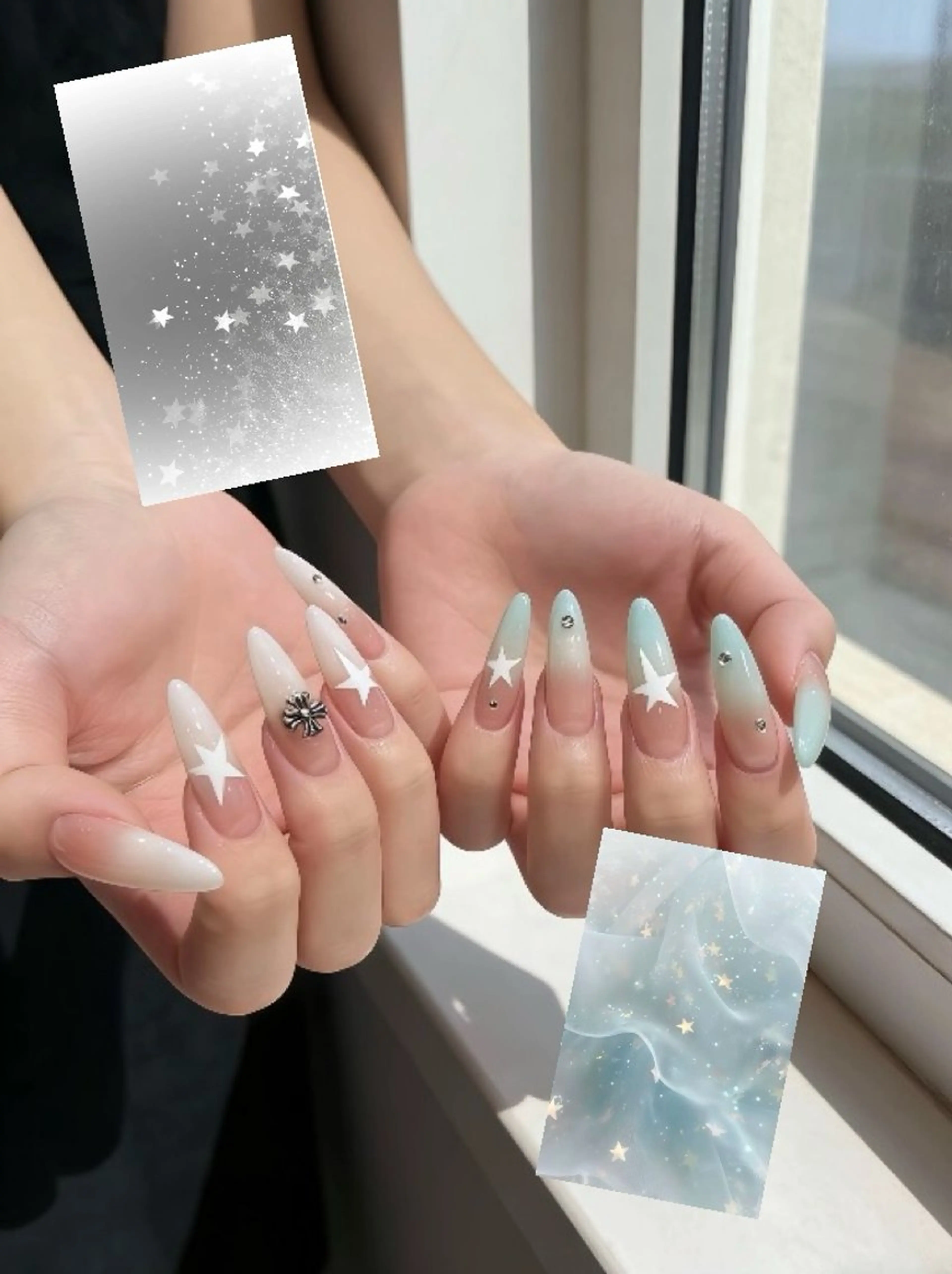 カラー グラデーションカラー ピンクカラー ハンドネイル AIN Nailのネイルデザイン