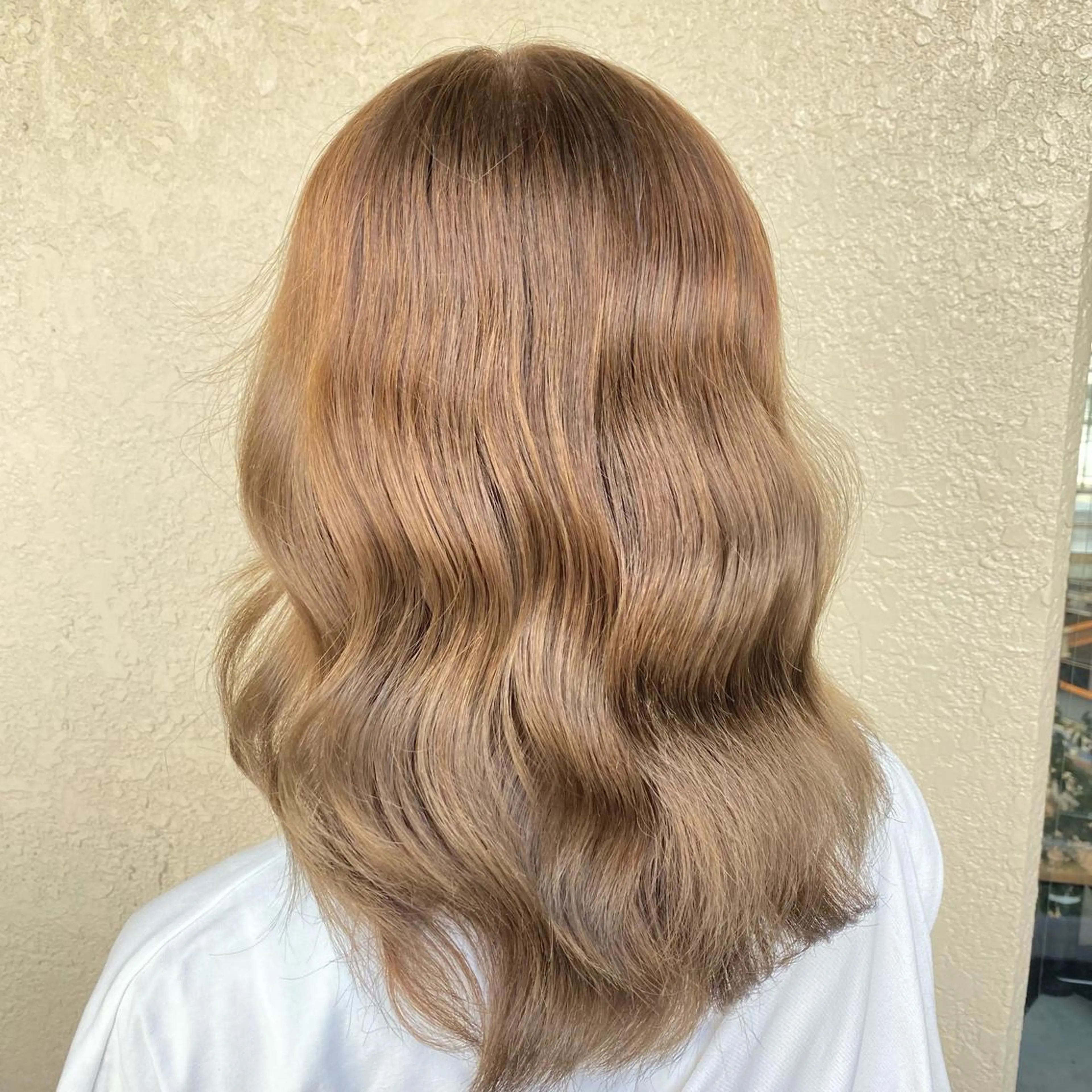 セミロング カラー 韓国レイヤー/ 顔周り💕田中将吾のヘアスタイル