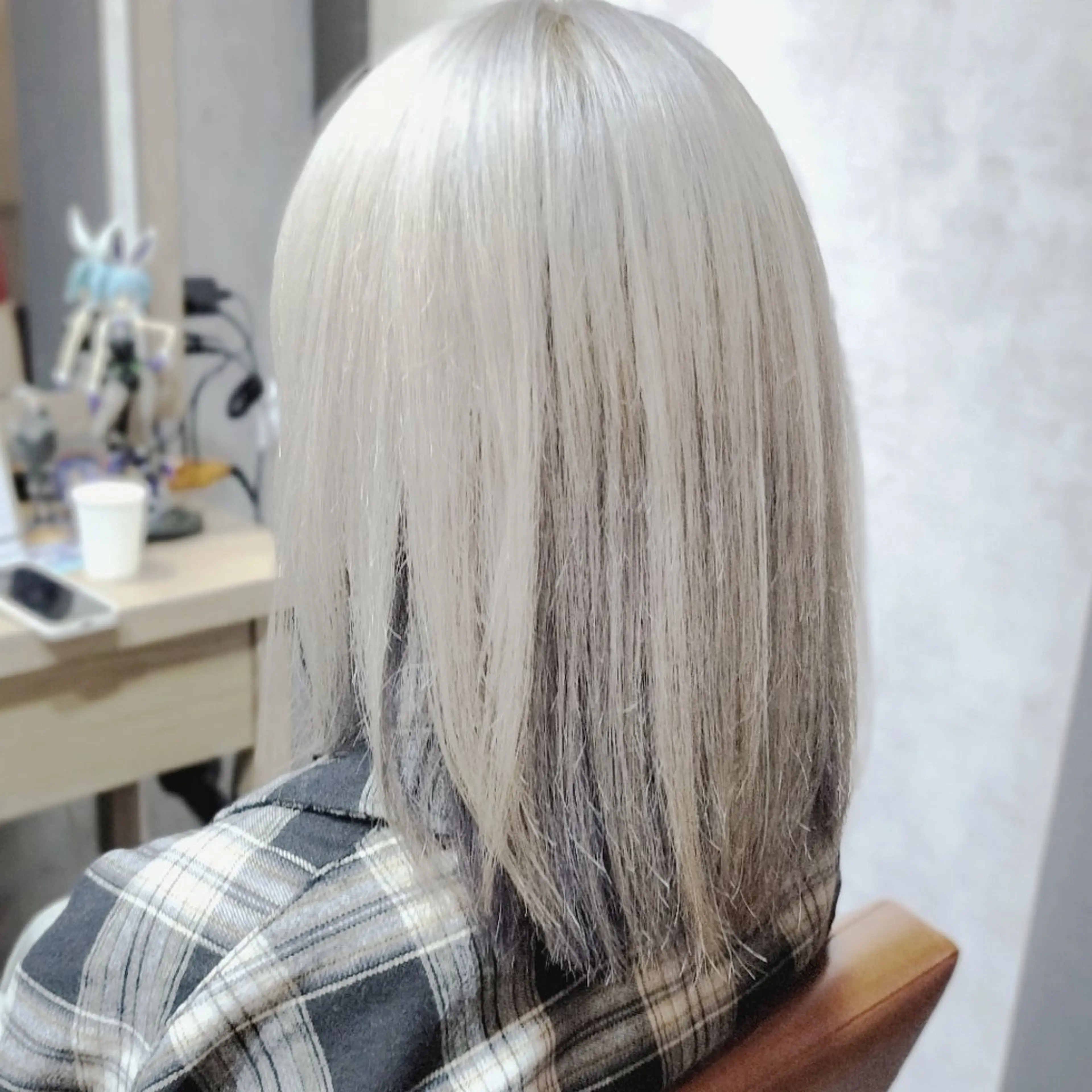 カット実質無料✂️モデルカット＋ブリーチトリプルカラーの写真