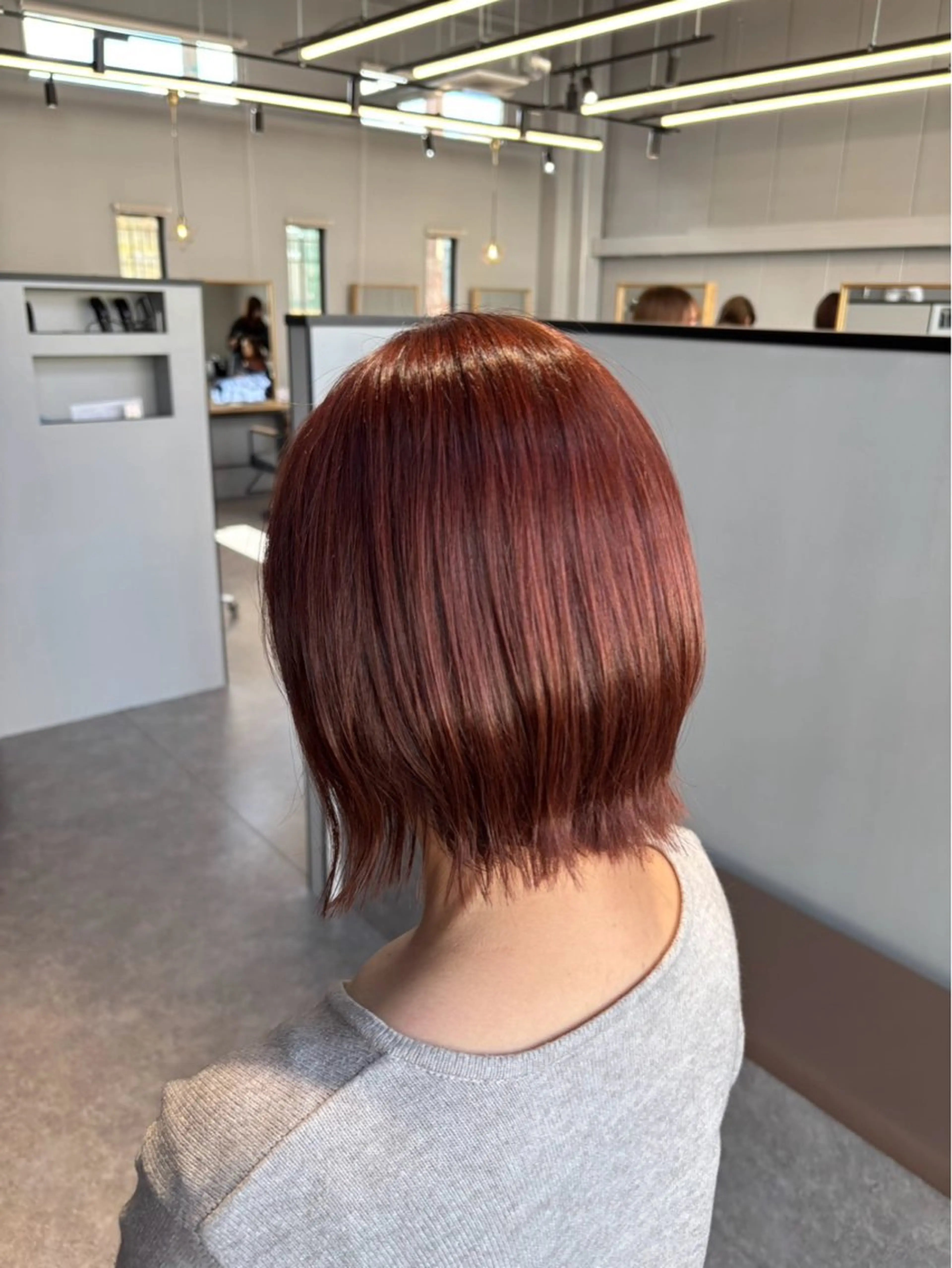 カラー ヘアカラー カラーモデル┋鶴見区 ┋横堤┋陽菜実🫧のヘアスタイル