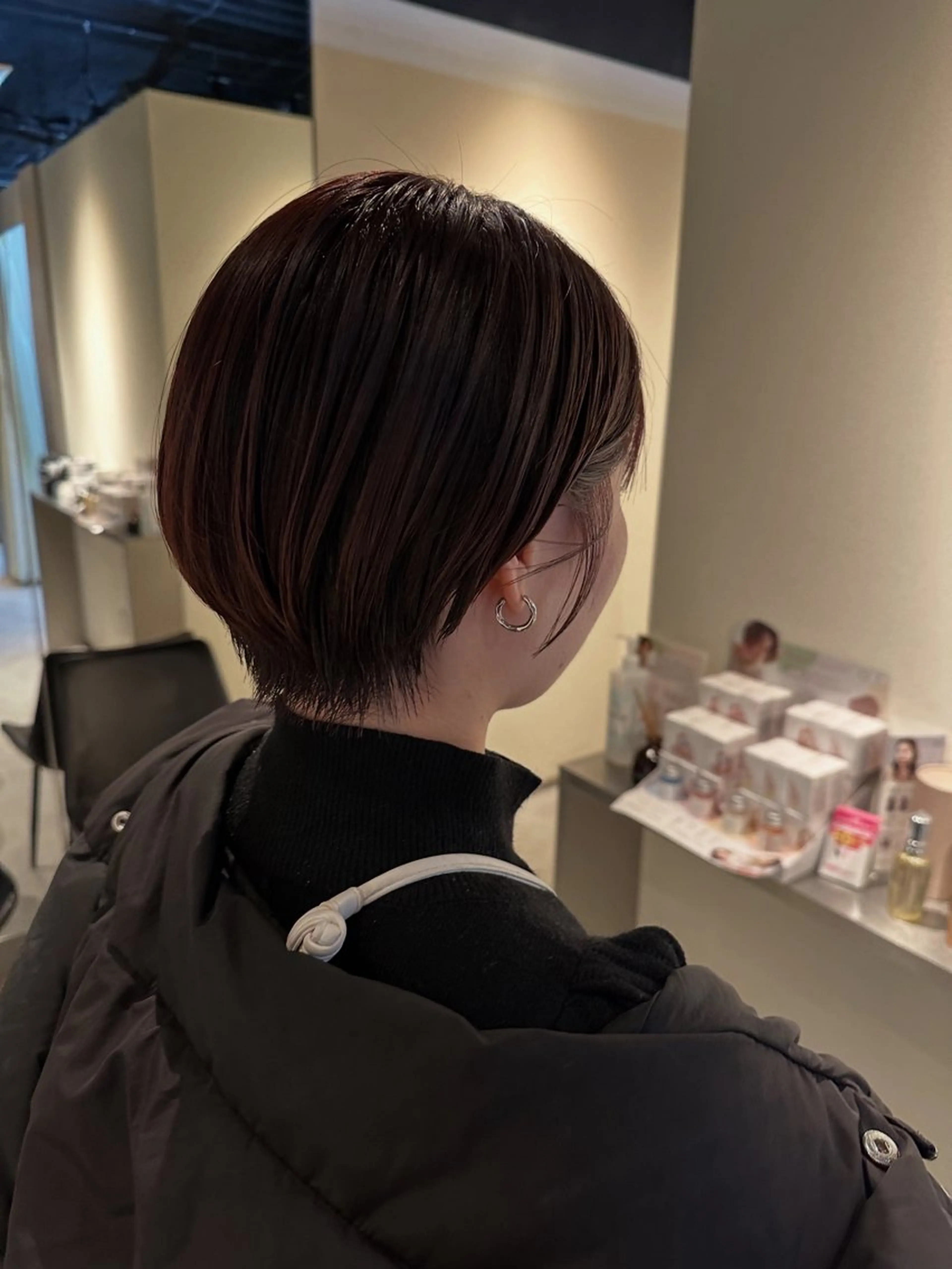 ショート ショートボブ ボブ ショートヘア レイヤー honoka🌀のヘアスタイル