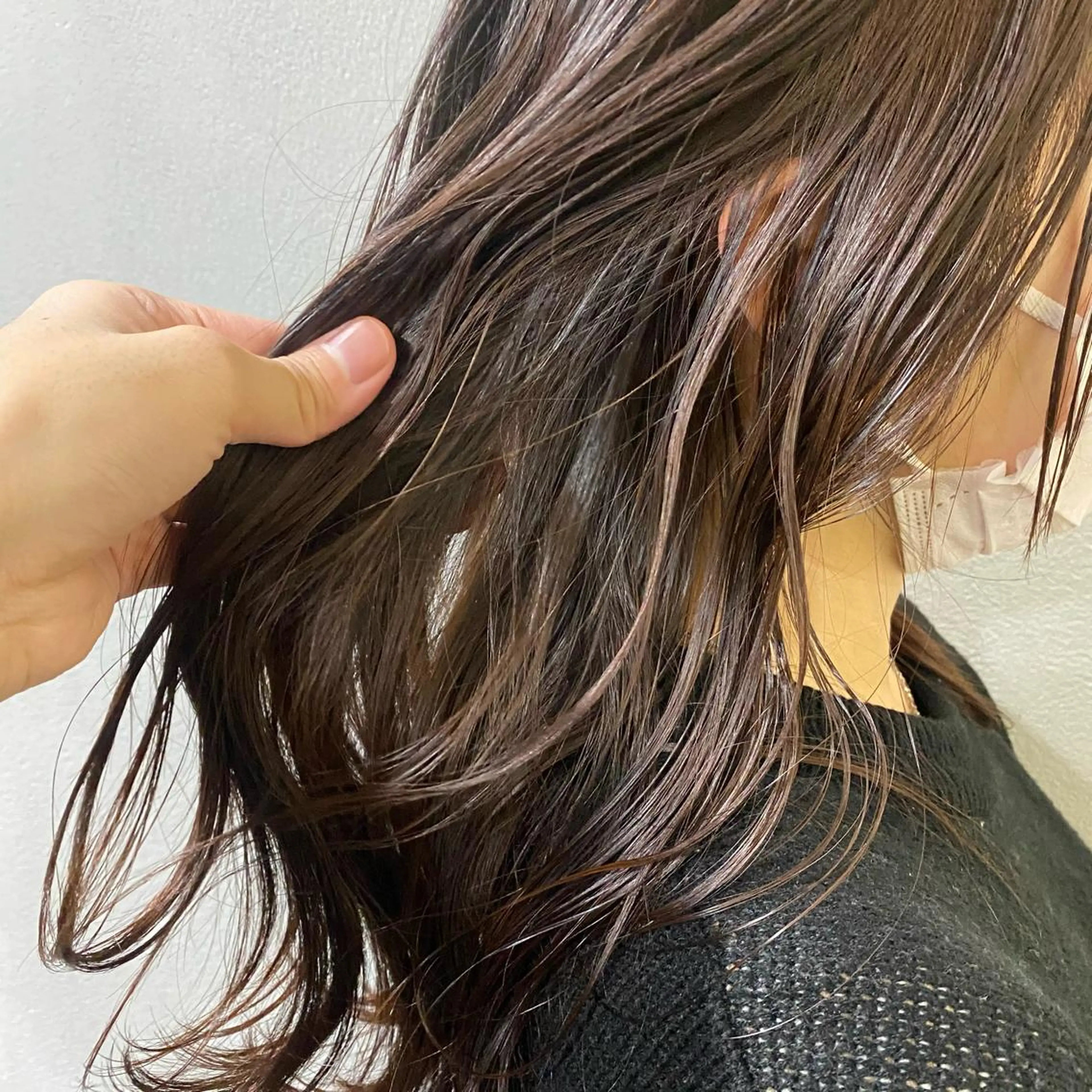 セミロング ボブ/マンツーマン ミヒラケイタのヘアスタイル