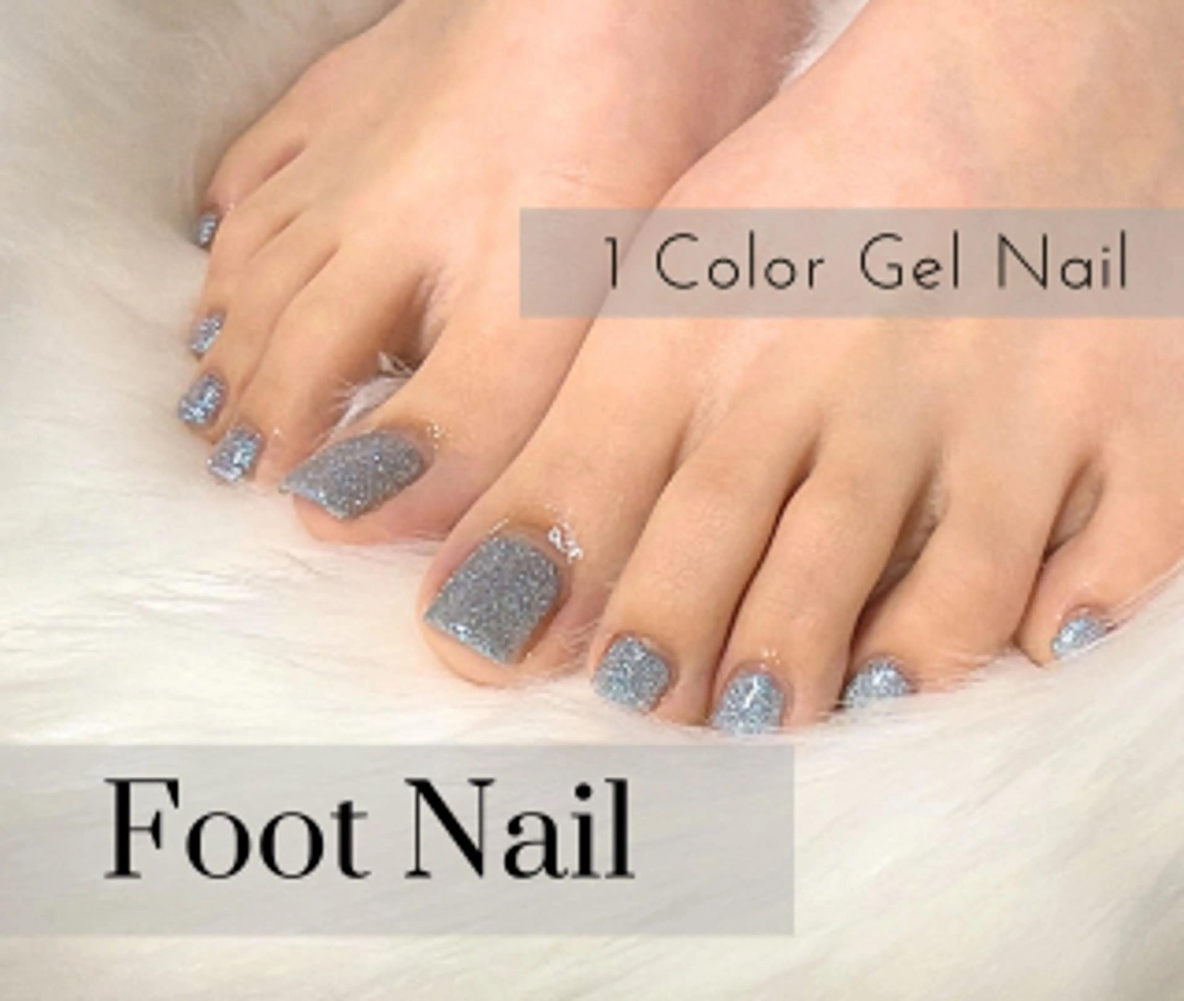 ネイル フットネイル ラメ(グリッター) Nail Salon Rayelのネイルデザイン