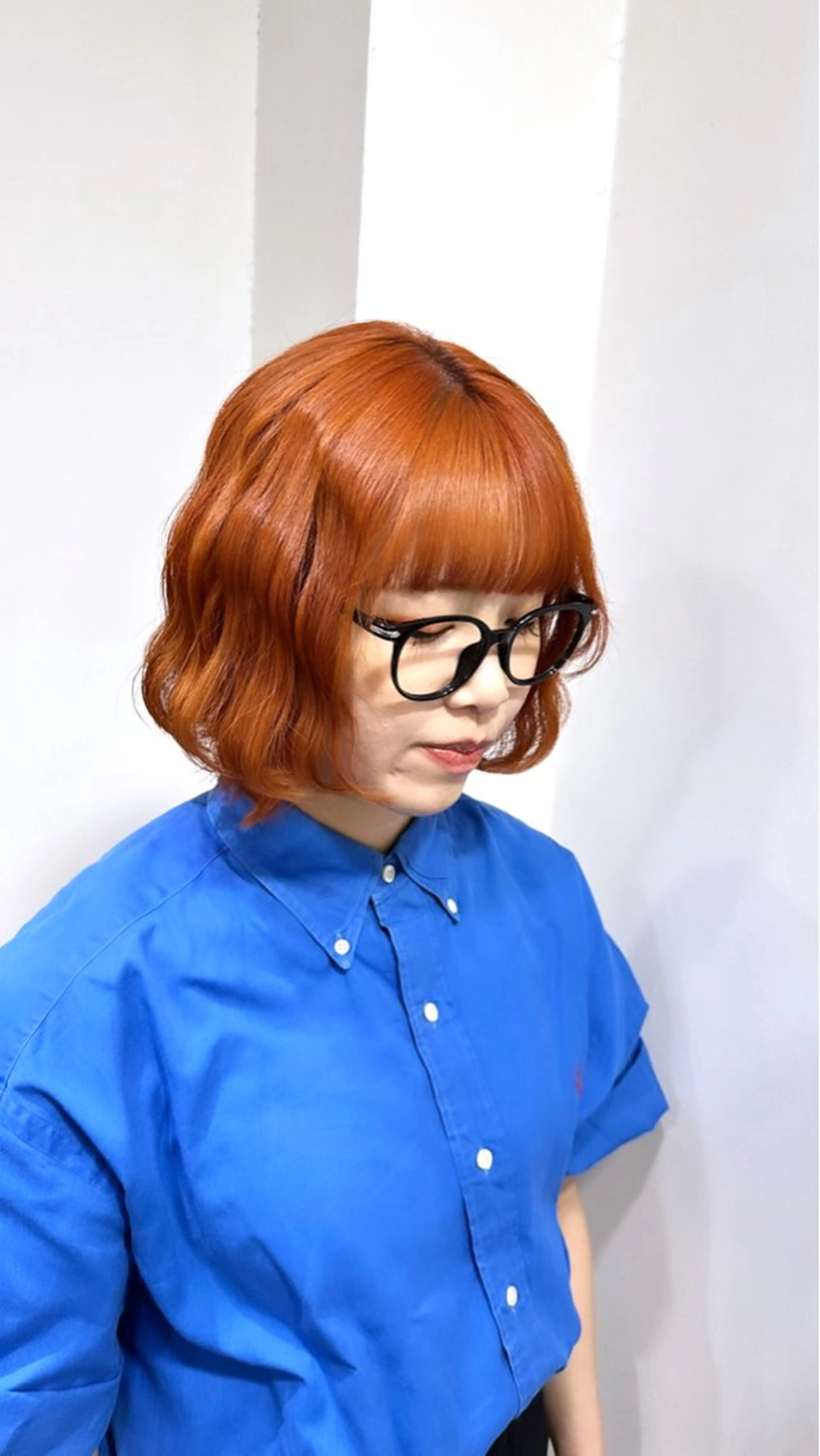 カラー noa / 郡山ボブ ×透明感カラーのヘアスタイル