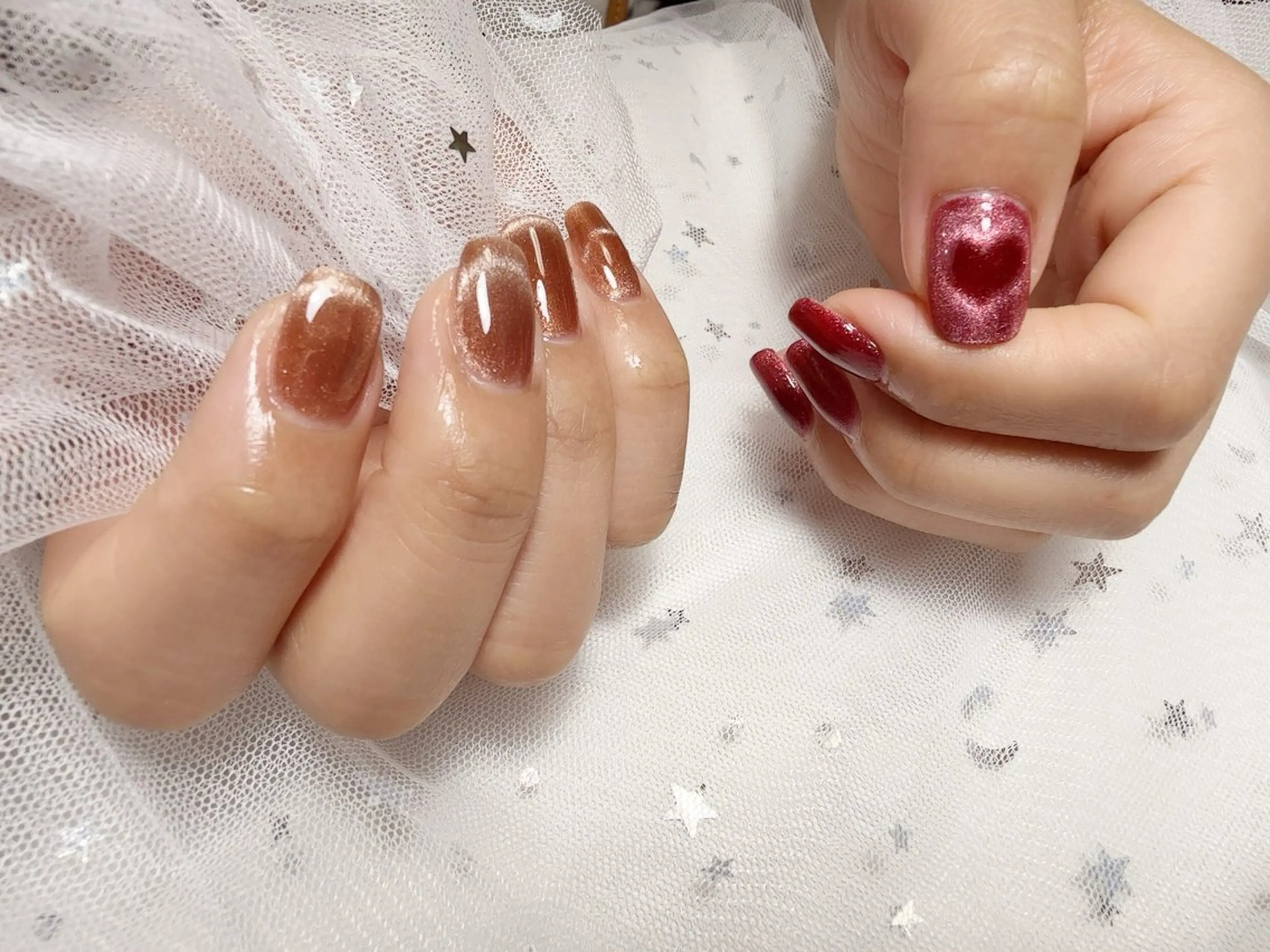 マグネットワンカラー🩷 2色バイカラ✨🌈の写真