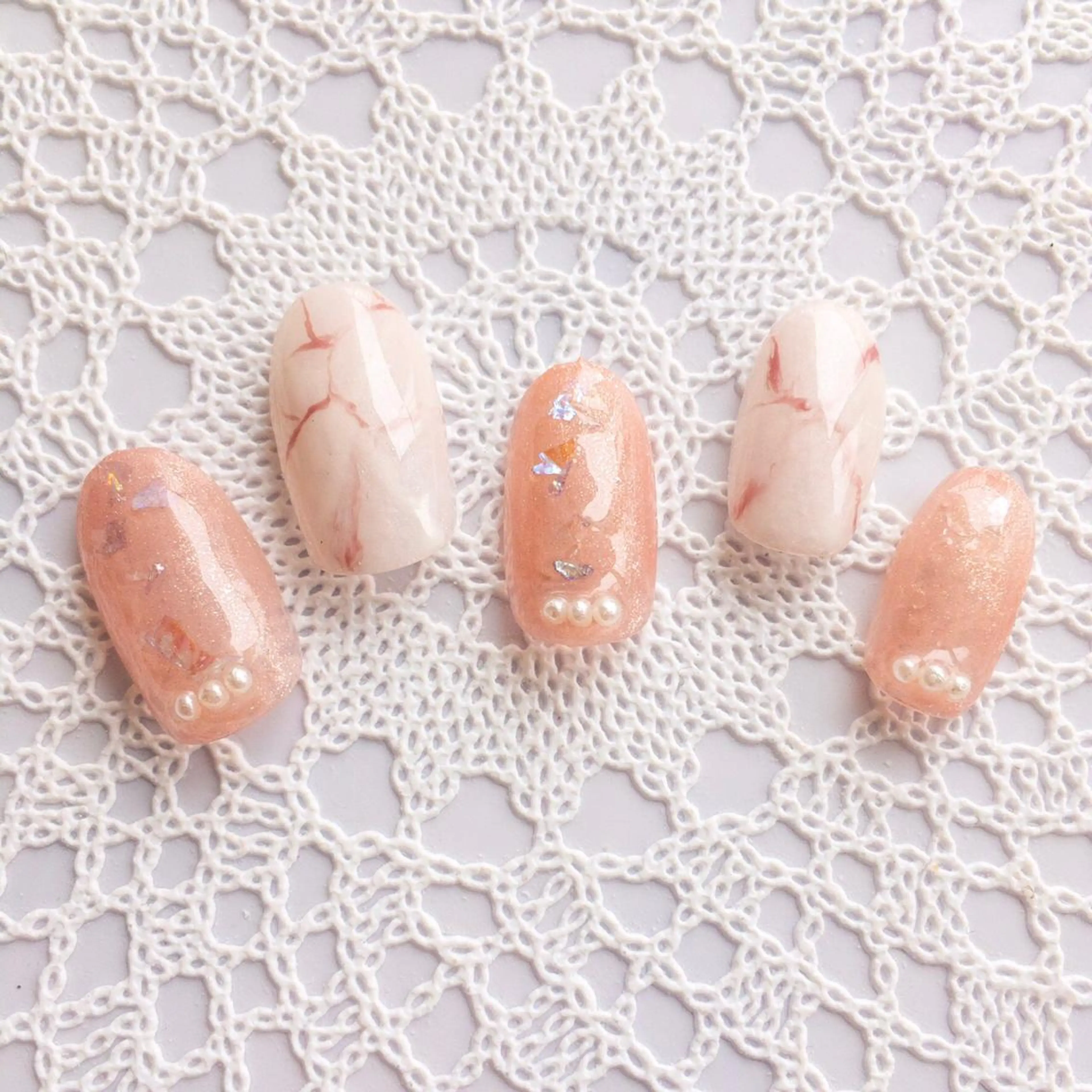ネイル 春ネイル TiaryNail まほのネイルデザイン