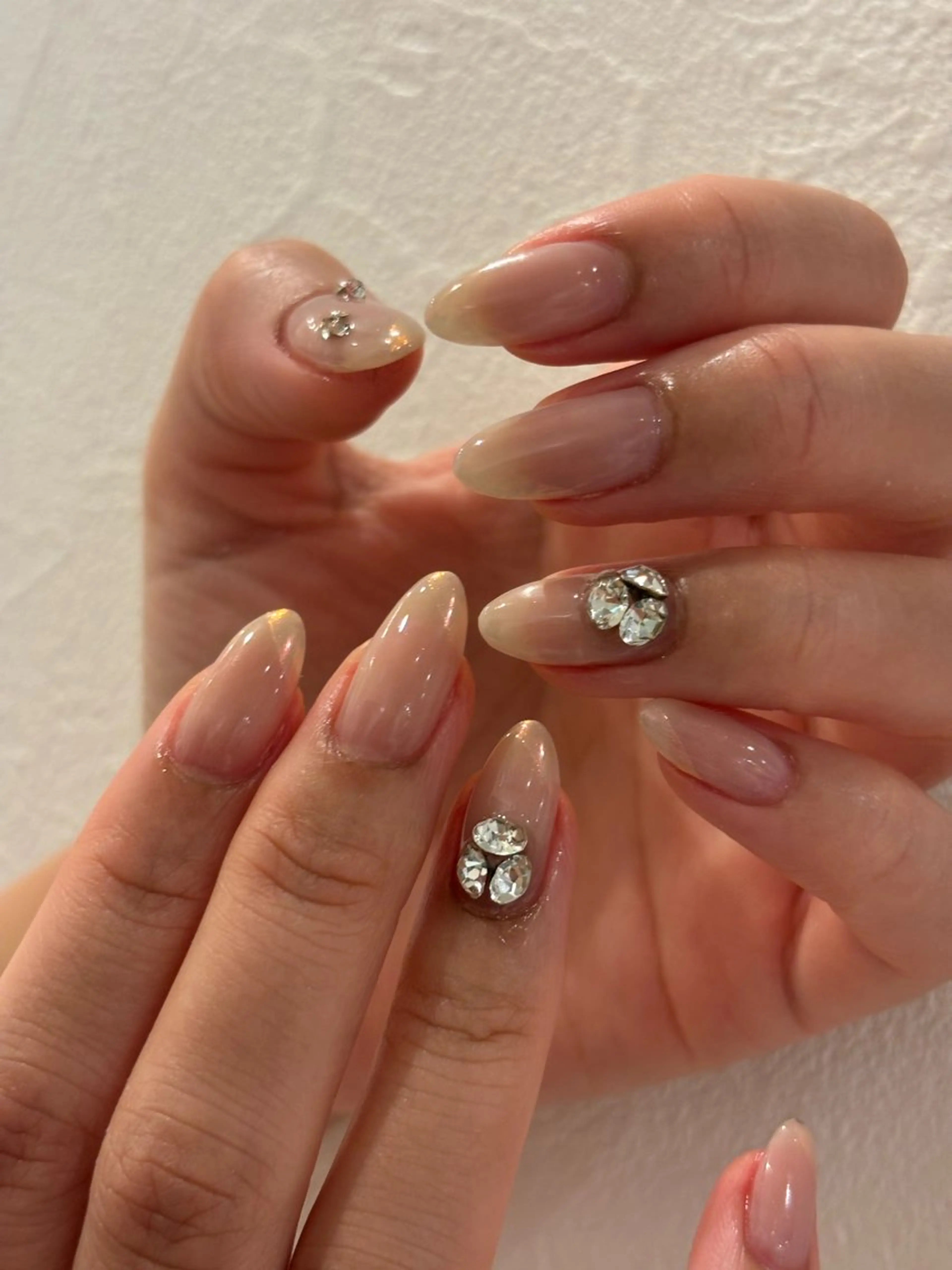 ネイル キラキラネイル ハンドネイル Ann nailのネイルデザイン