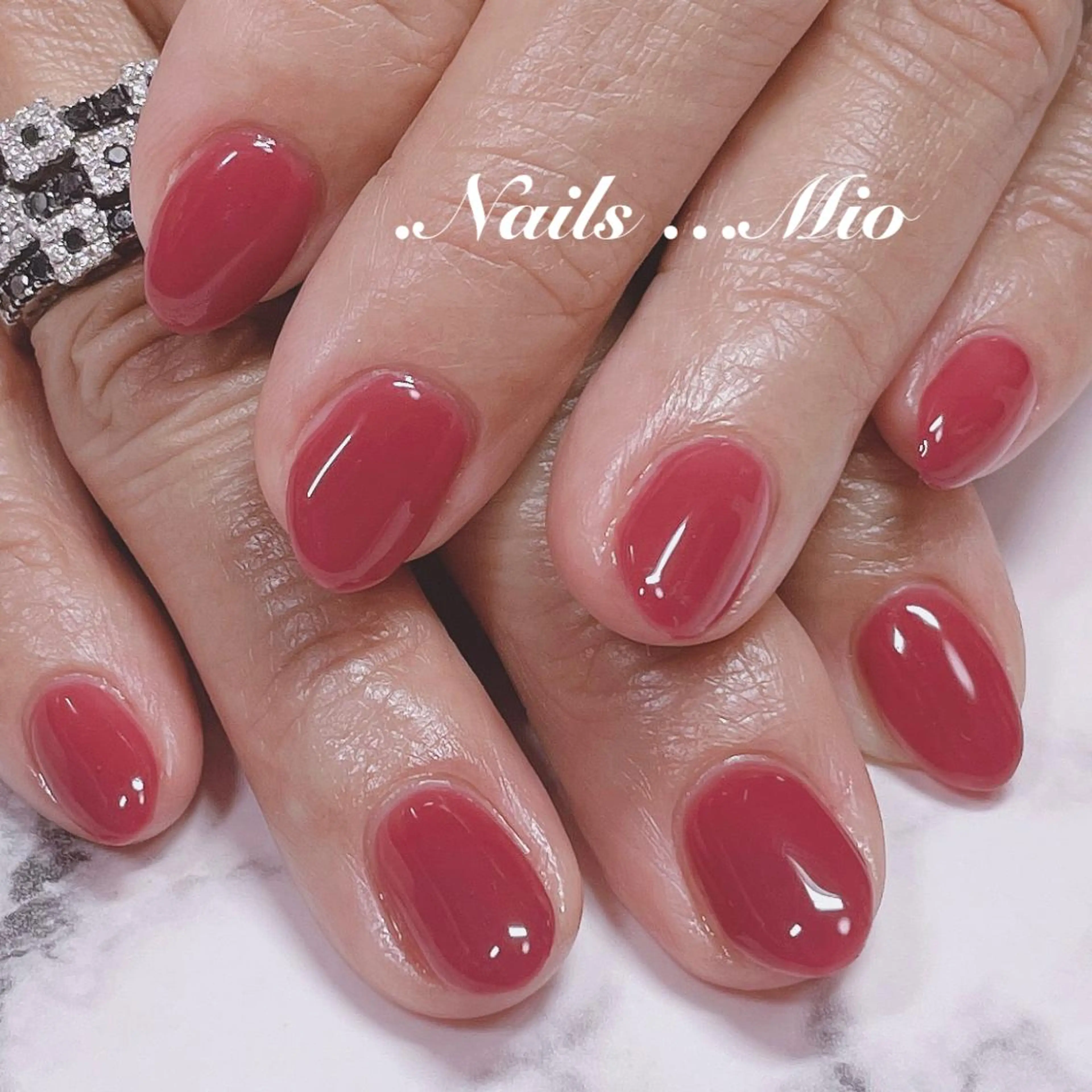 ネイル ワンカラーネイル .Nails Mio 赤羽西ネイルサロンのネイルデザイン
