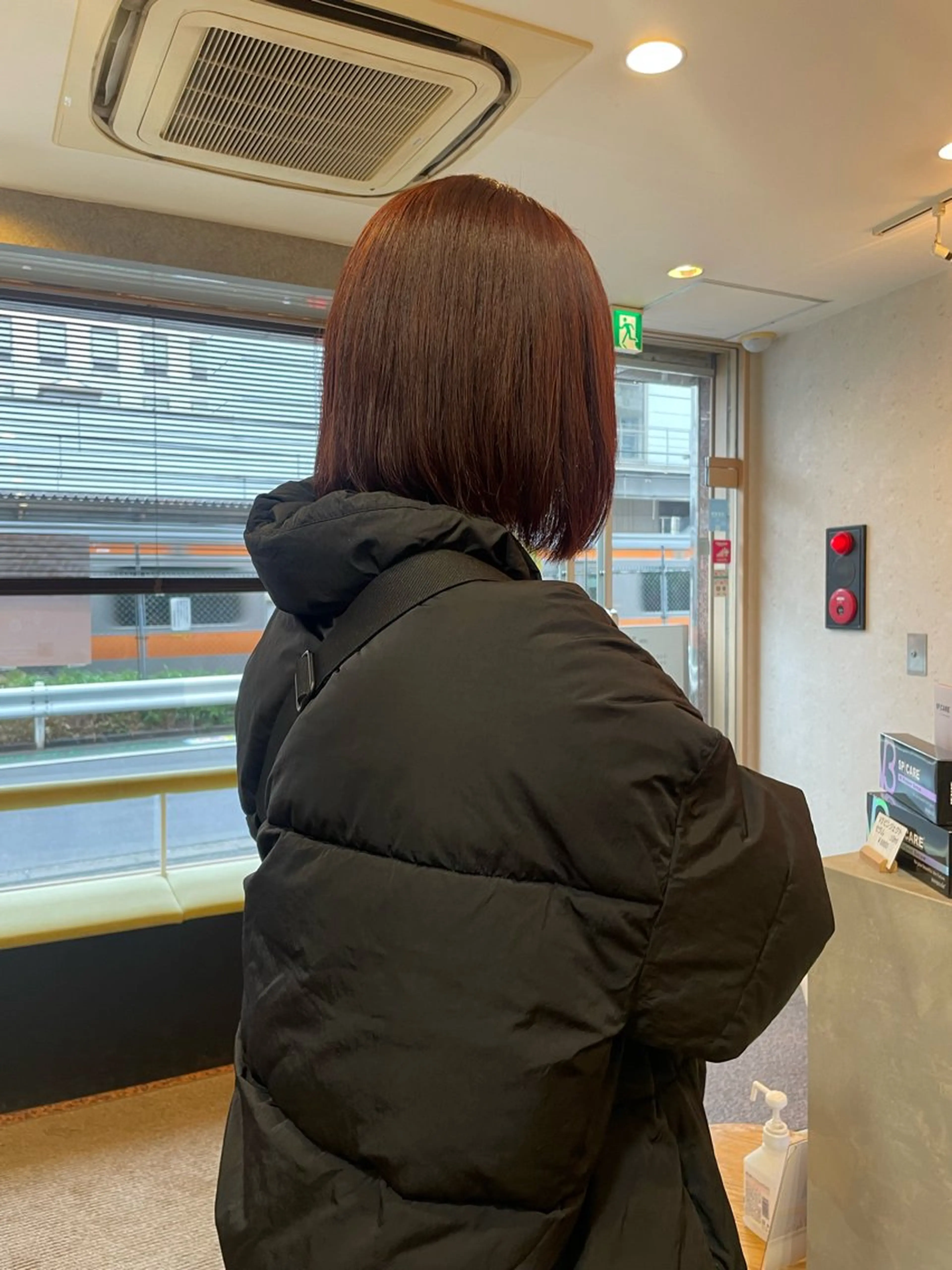 ショート カラー ブリーチ ブリーチなしカラー オレンジ 髪質改善/Bloss om🌷高橋沙衣のヘアスタイル
