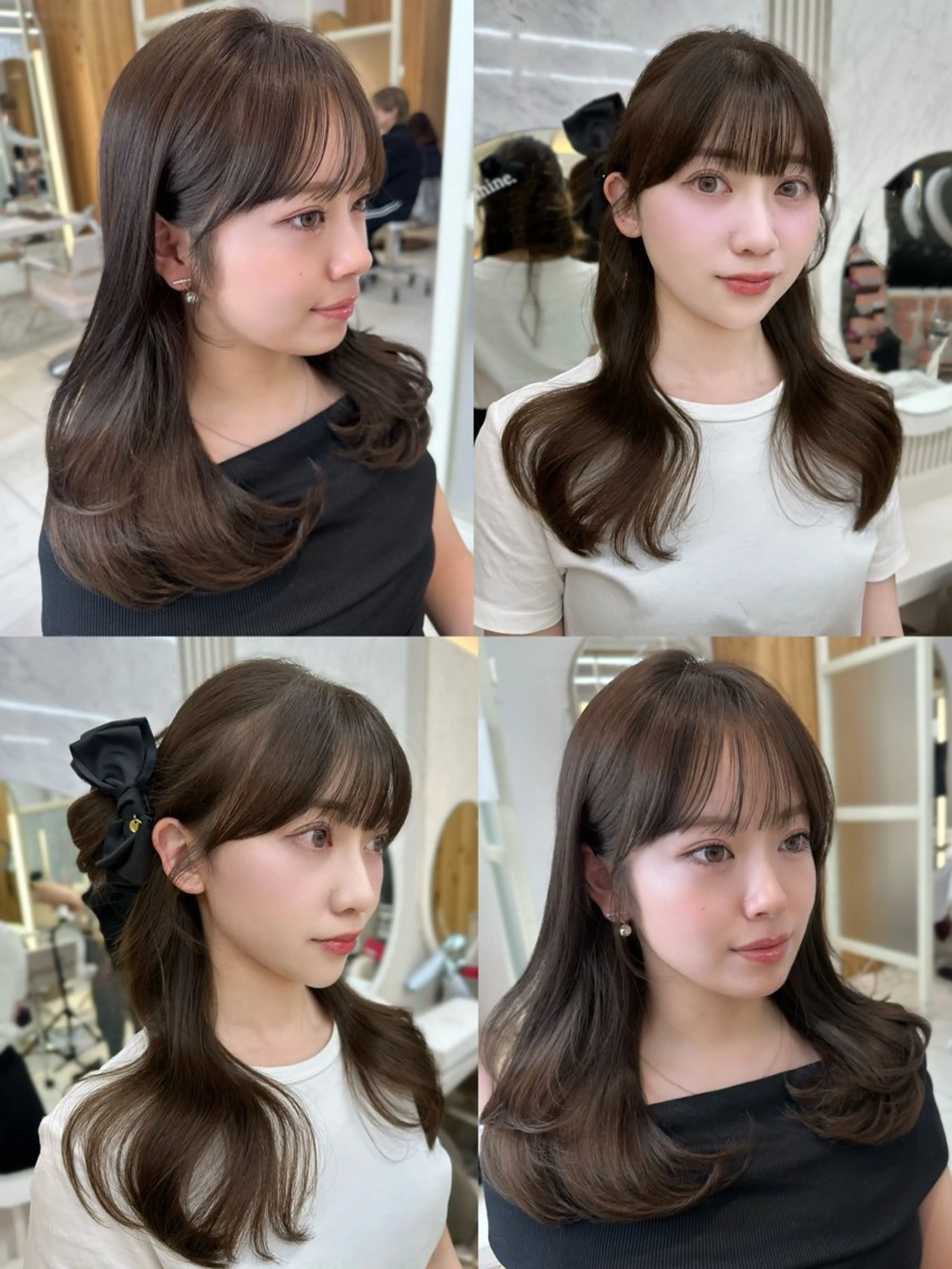 セミロング oto🤍×美髪× ゆるふわレイヤーのヘアスタイル