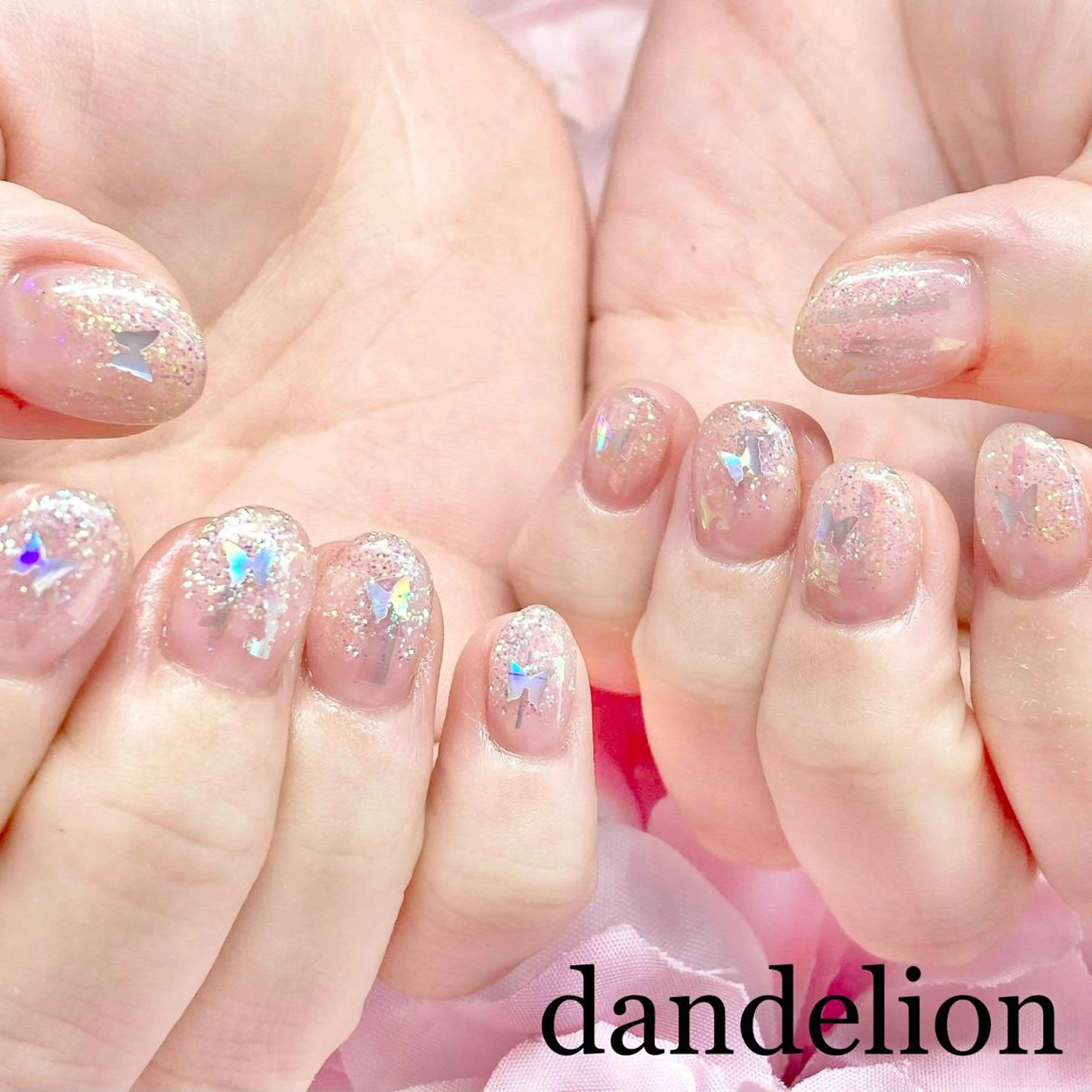 ネイル ハンドネイル ハンドケア dandelion ダンデライオンのネイルデザイン