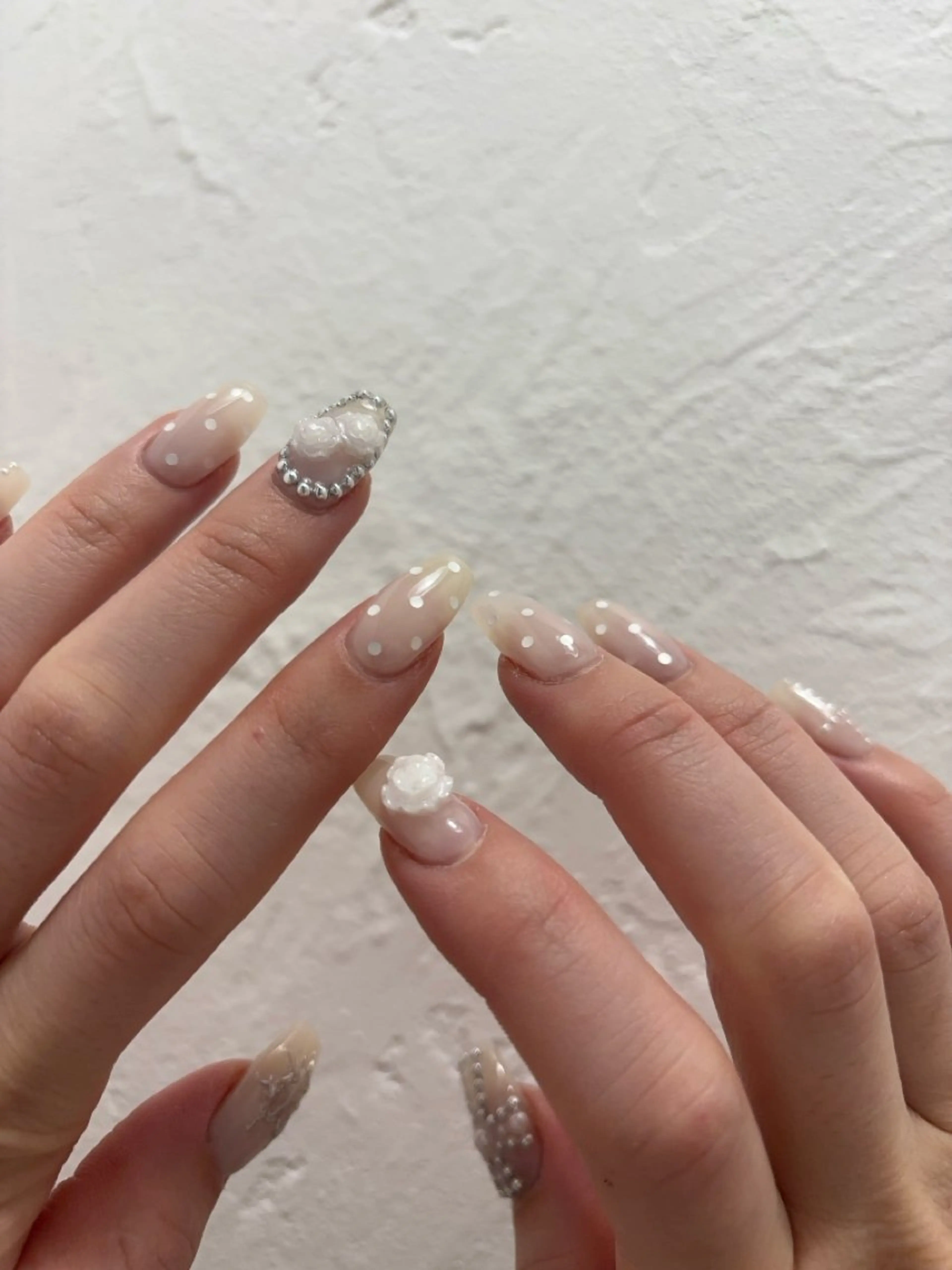 ネイル アートネイル ストーンネイル ハンドネイル ipssae nailのネイルデザイン