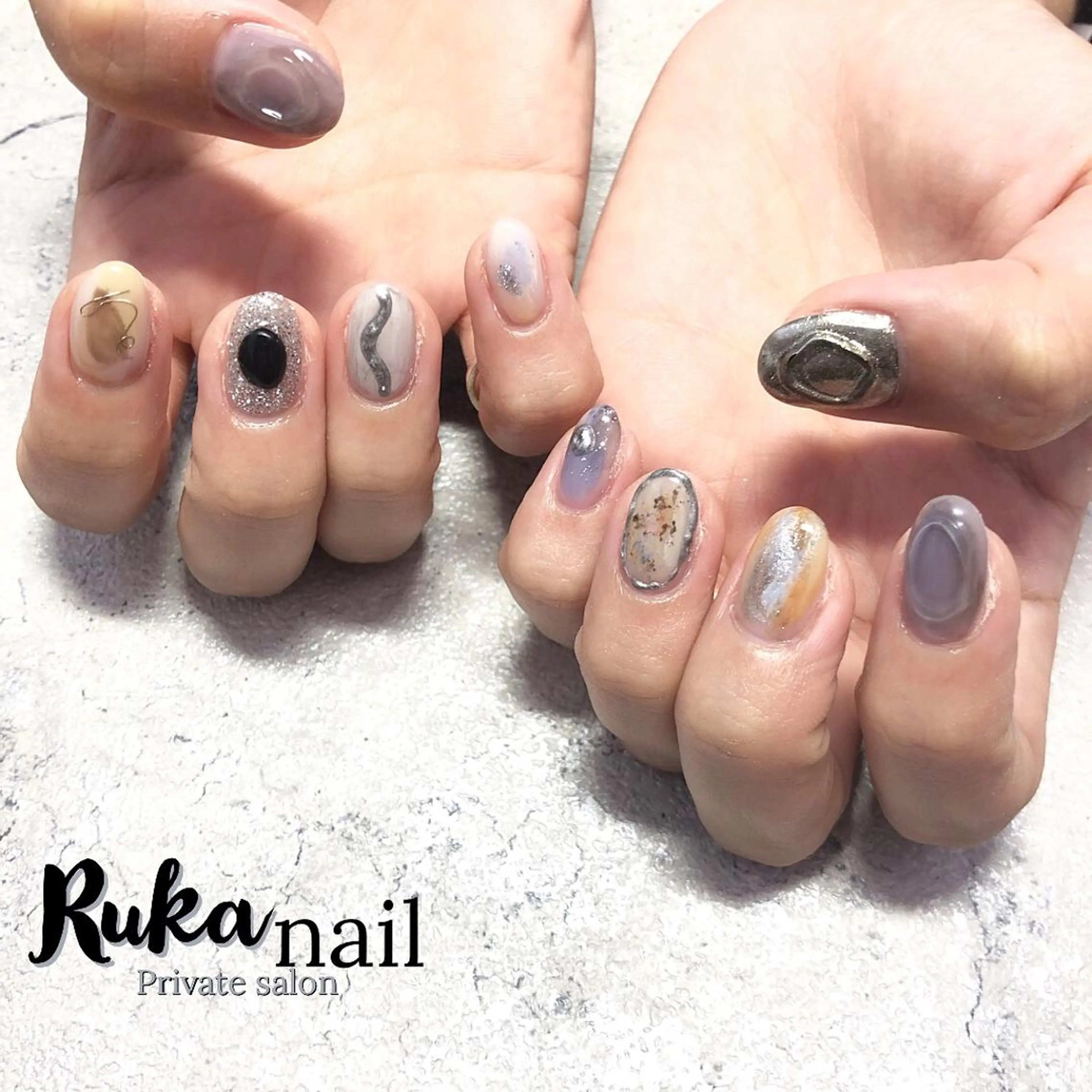 ネイル Ruka nail 【ﾙｶ ﾈｲﾙ】のネイルデザイン