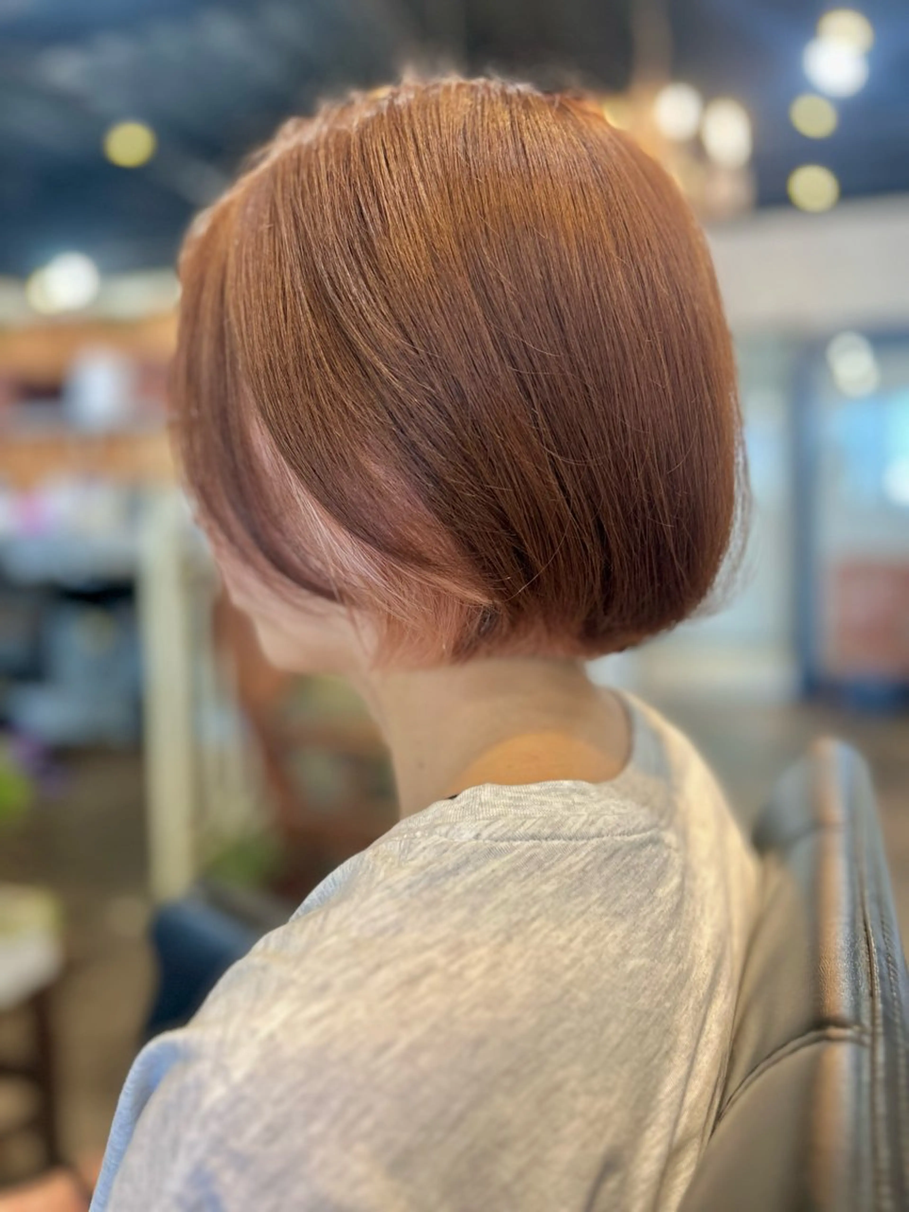 ショート ショートボブ ボブ ショートヘア カット Julia🖤 縮毛矯正🌬️🩵のヘアスタイル