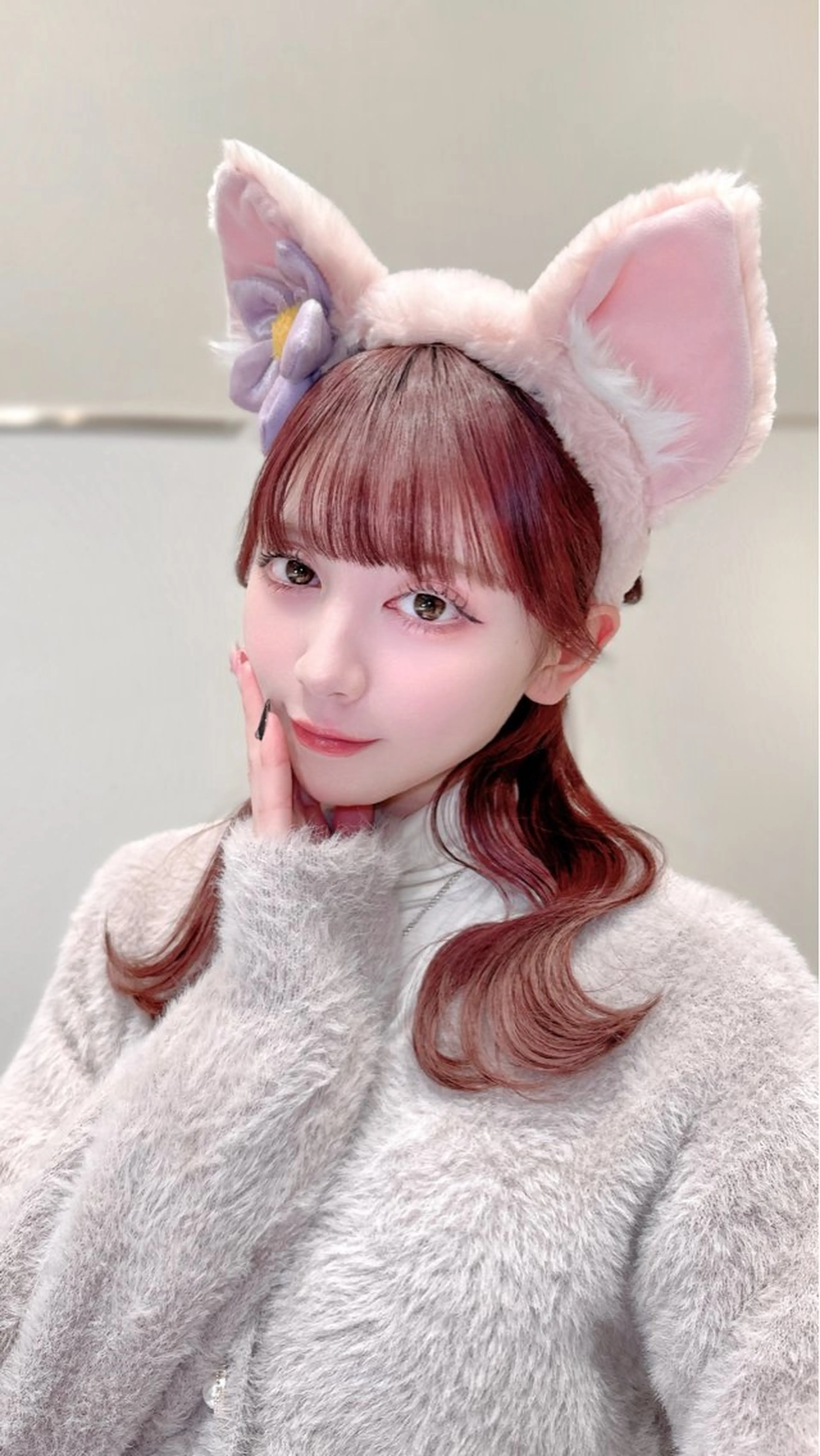 セミロング カラー ヘアカラー トリートメント ヘッドスパ ヘアセット 韓国ヘア/レイヤー/ 顔まわり/りょーとのヘアスタイル