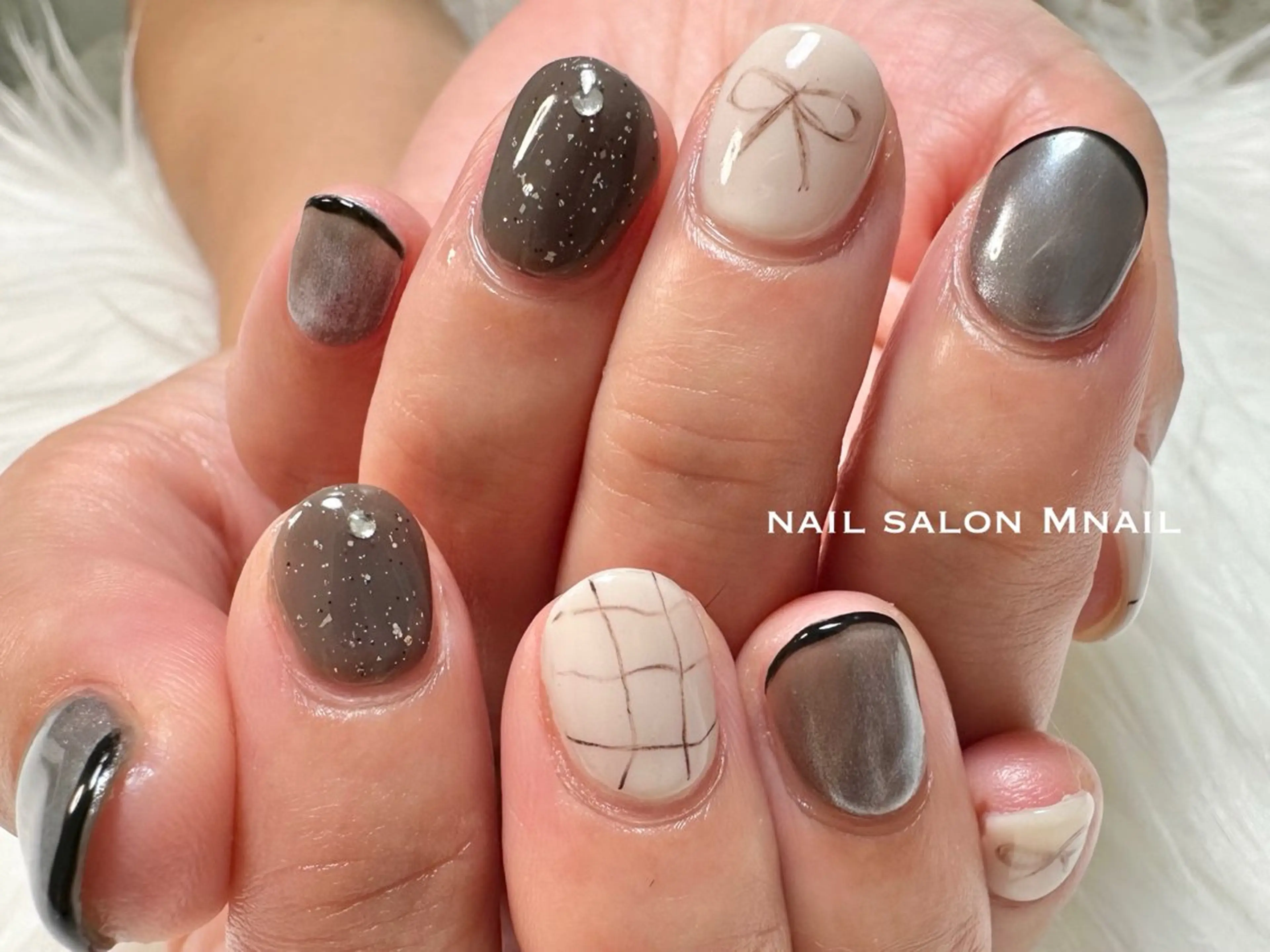 ネイル 持ち込み Mnail ちひろのネイルデザイン