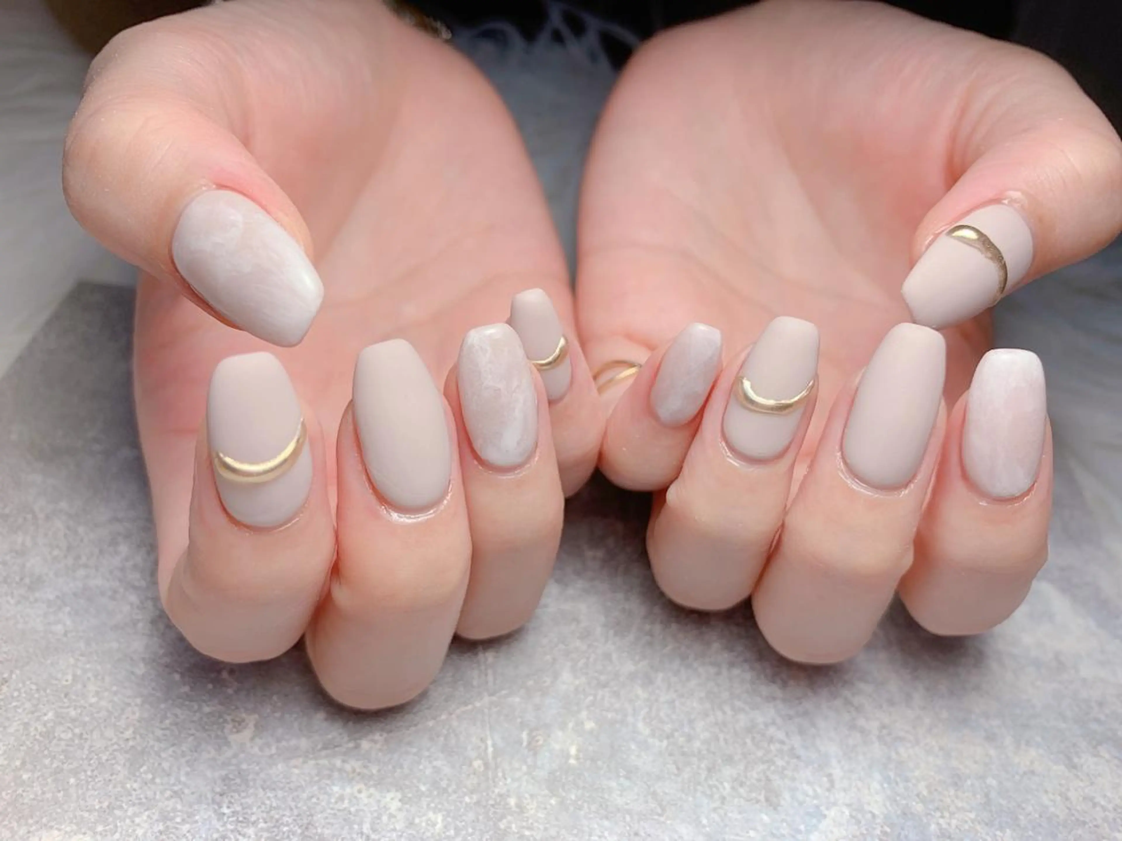 ネイル MiKi Nai池袋 長さだし得意のネイルデザイン