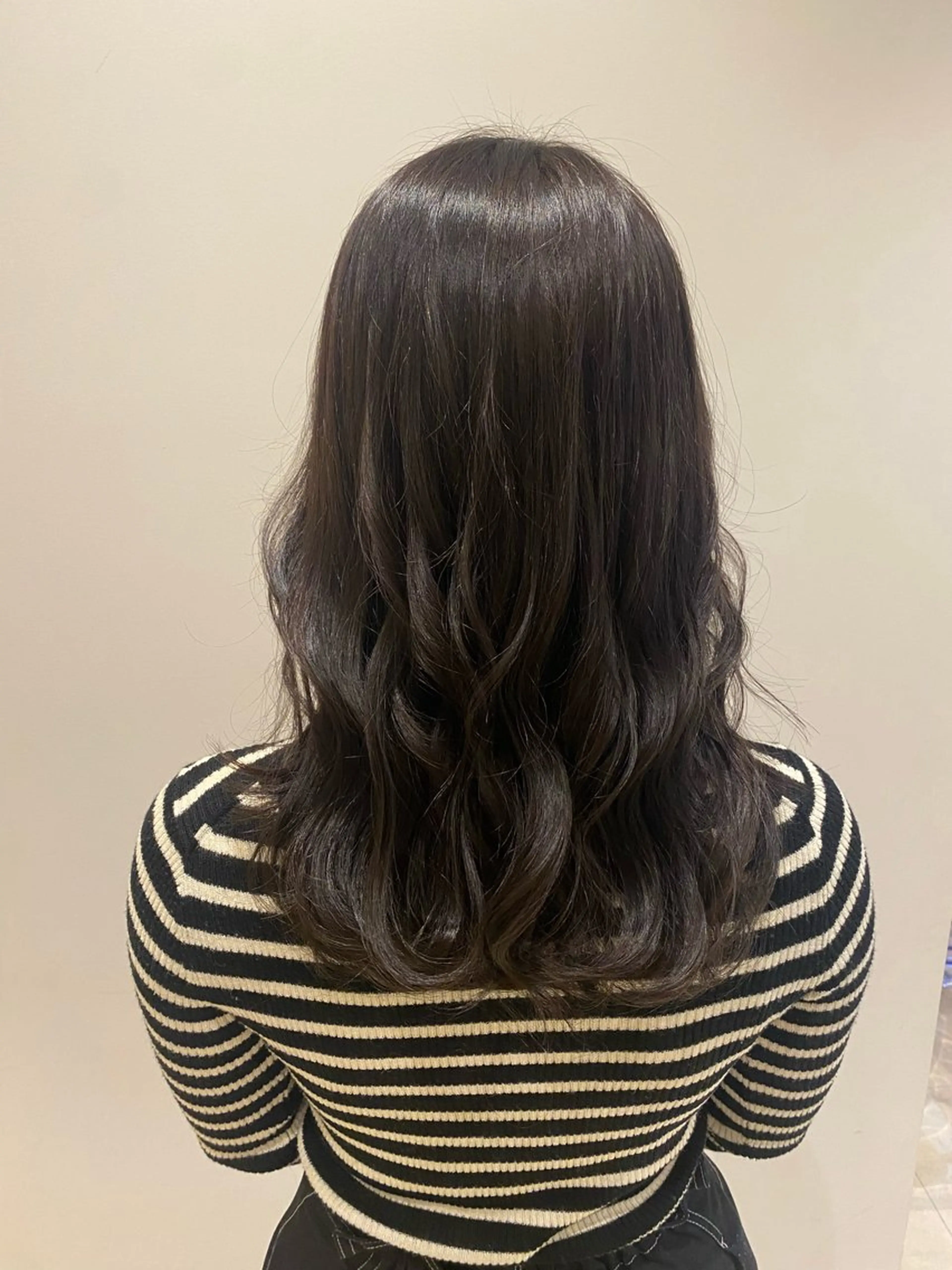 セミロング カラー ヘアカラー ヘッドスパ 🌹艶髪カラー🌹 津田晴加【西荻窪】のヘアスタイル