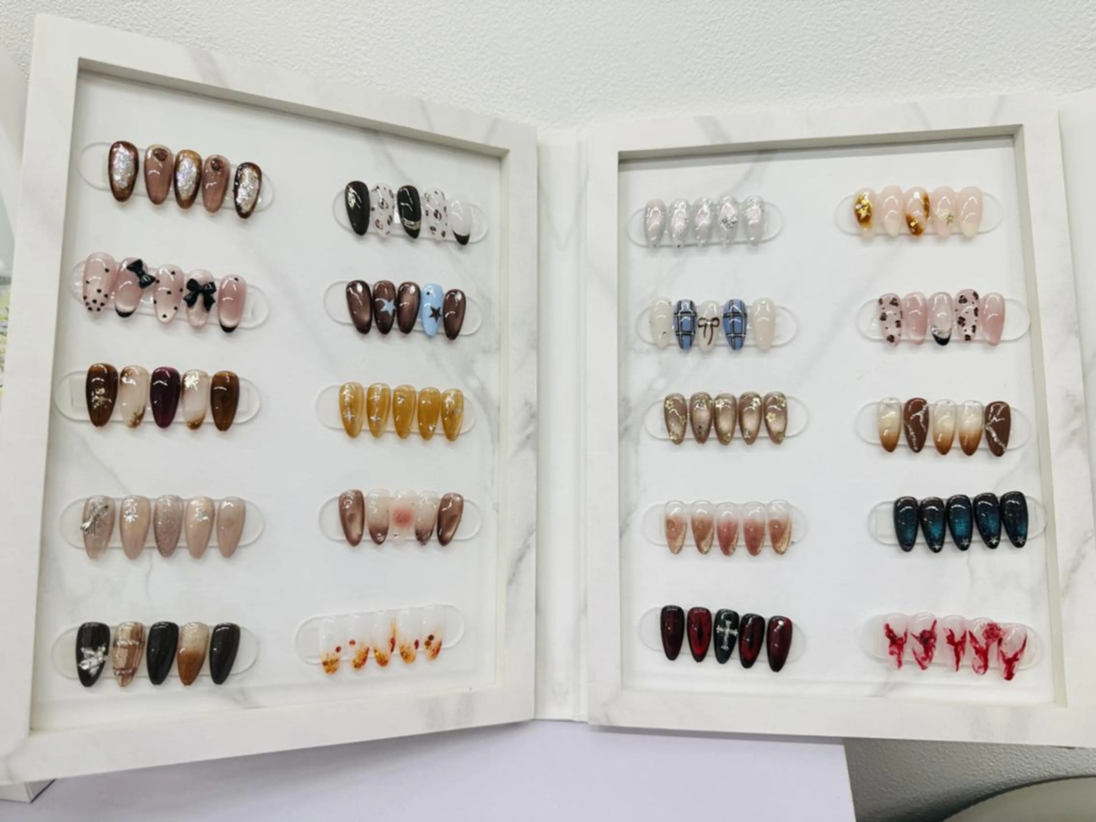 ネイル ハンドネイル 🩵Minmin nail salonのネイルデザイン
