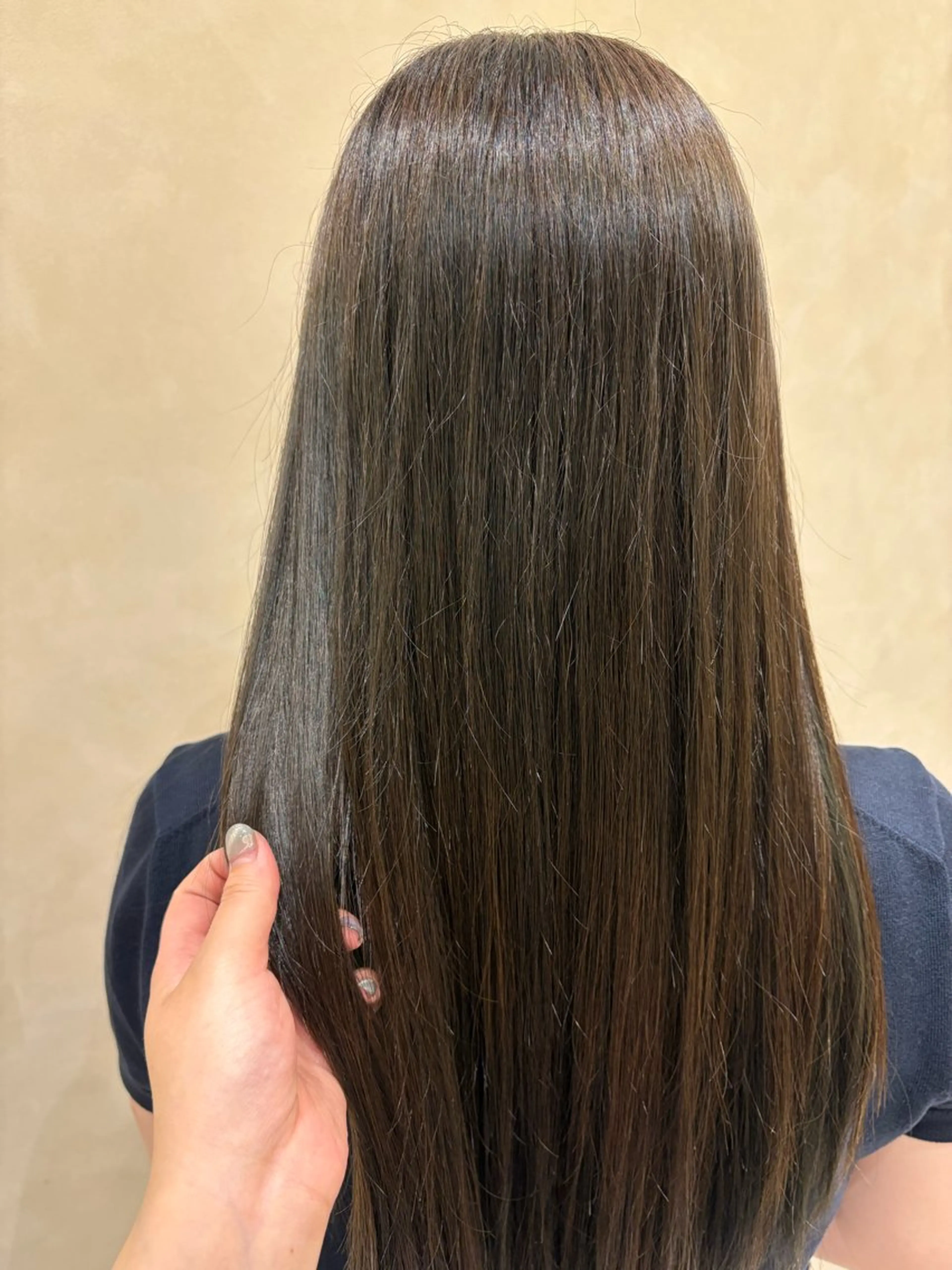 カラー ブラウンカラー オリーブブラウン はるか /板橋🫧のヘアスタイル