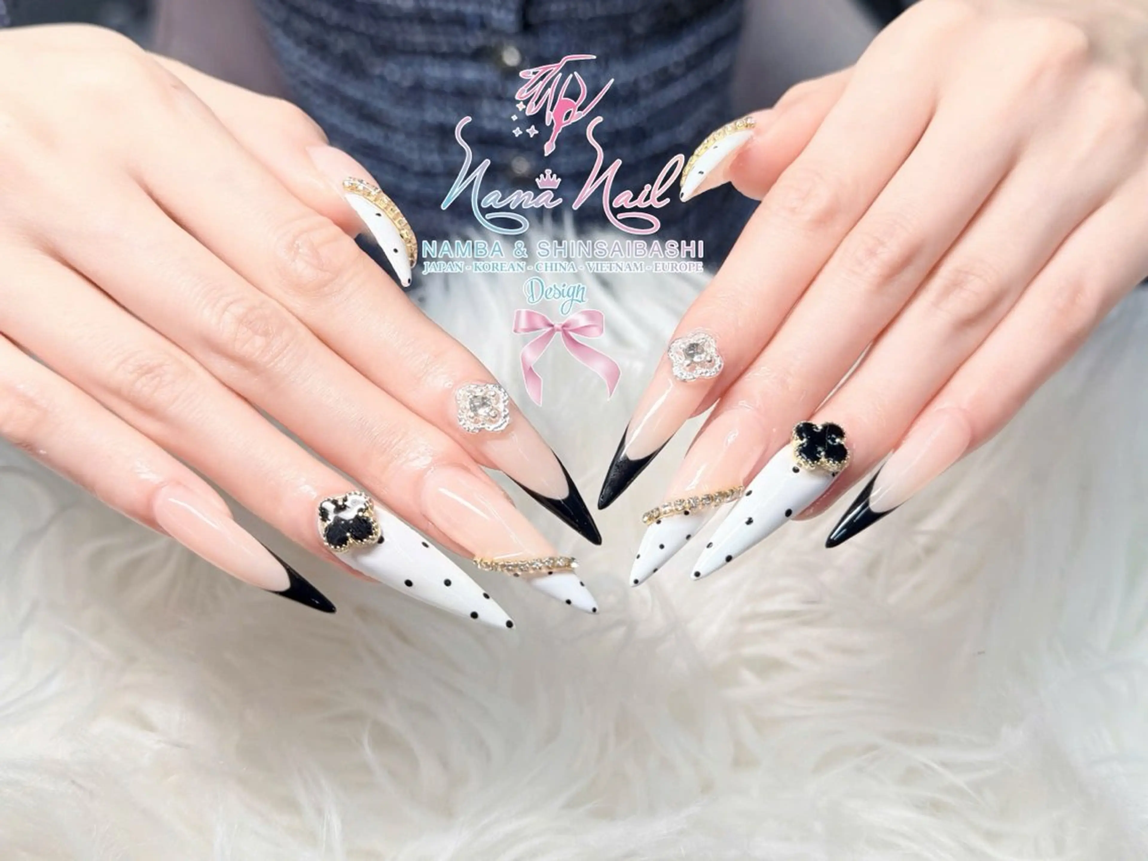 ネイル ハンドネイル リナネイル アメ村心斎橋店のネイルデザイン