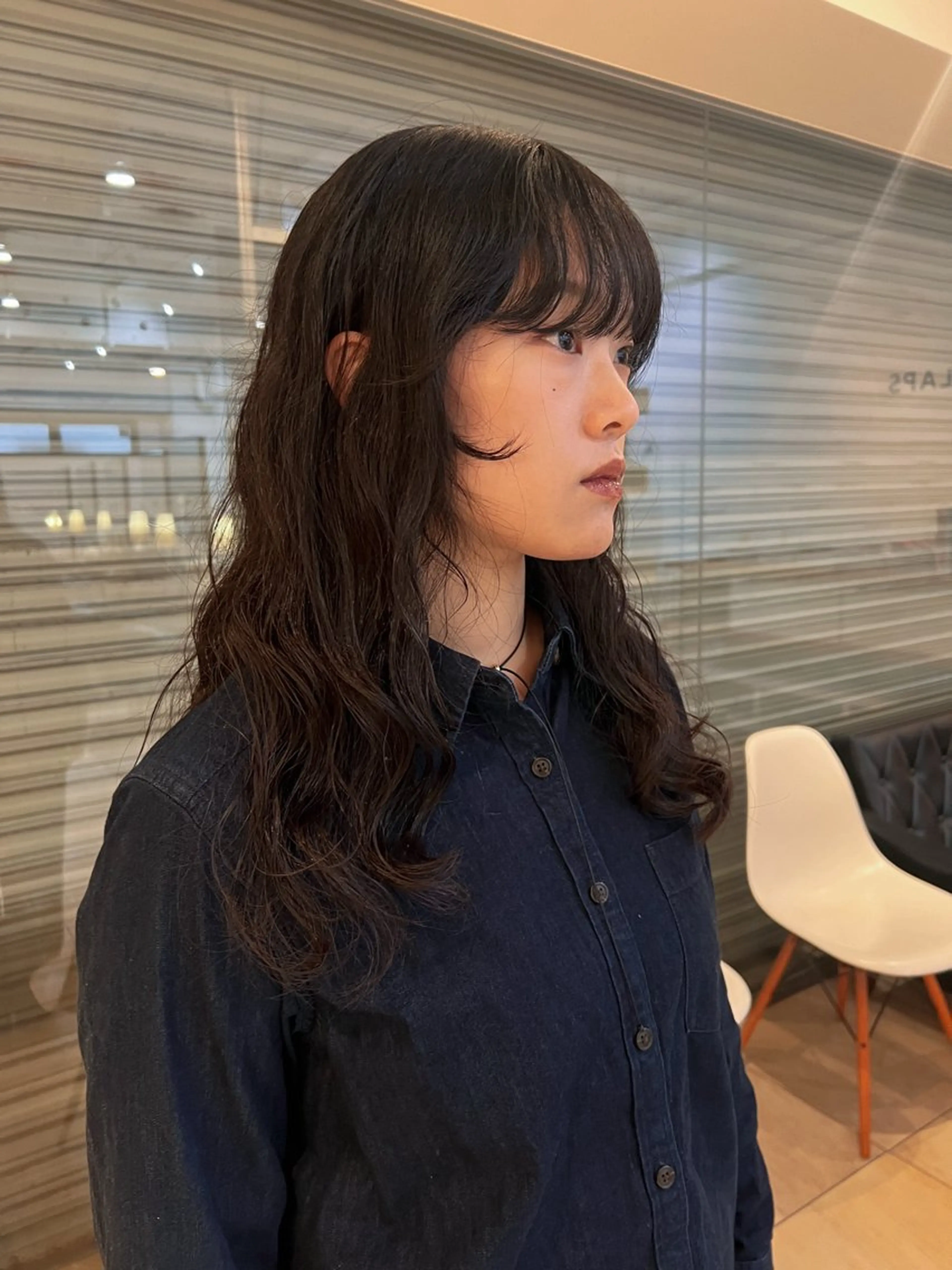 パーマ リリカ🐈⬛メンズ カットモデル/上永谷のヘアスタイル