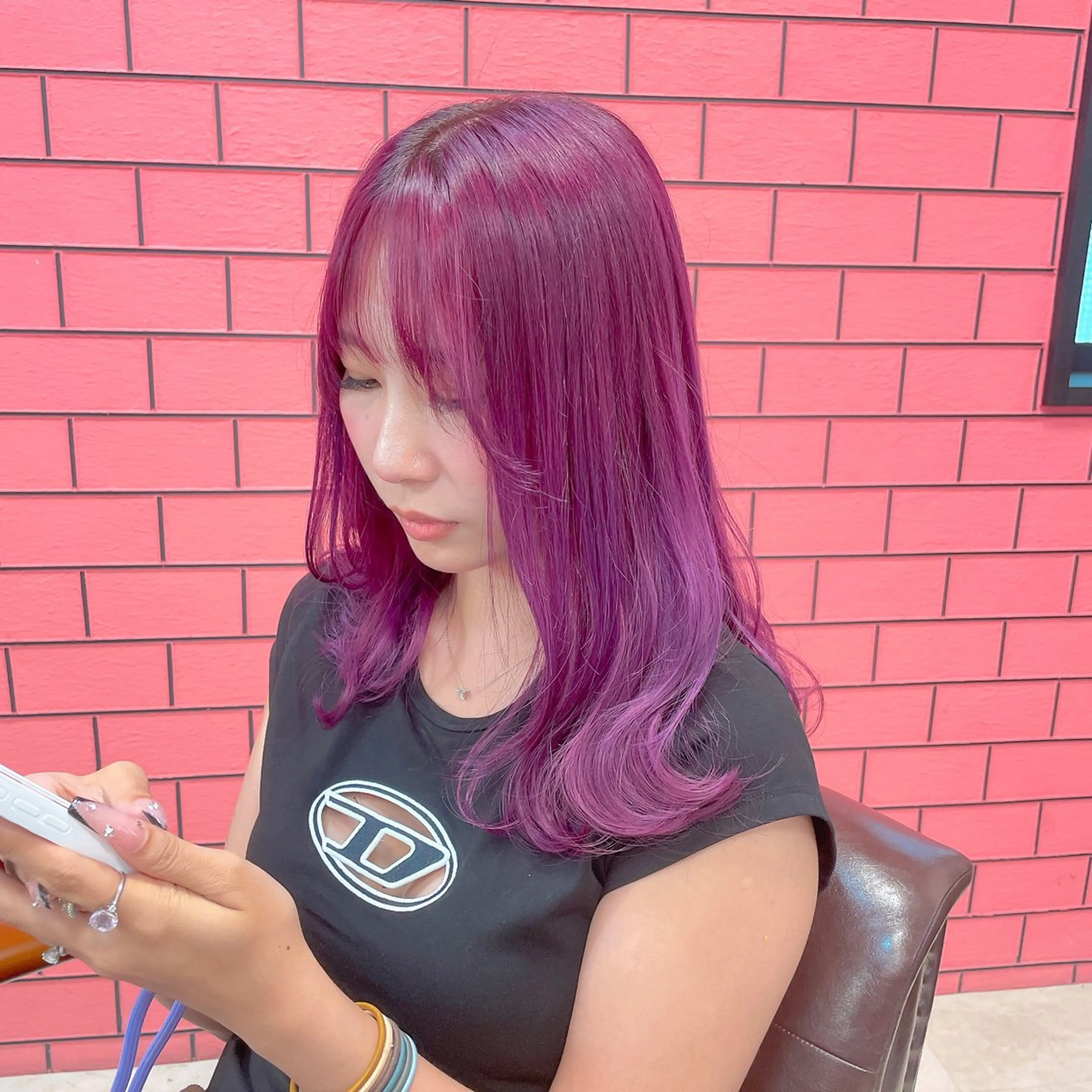 ロング カラー バレイヤージュ ブリーチ ケアブリーチ ダブルカラー イヤリングカラー ヘアカラー トリートメント デザインカラー 髪質改善Lilithのその他イメージ