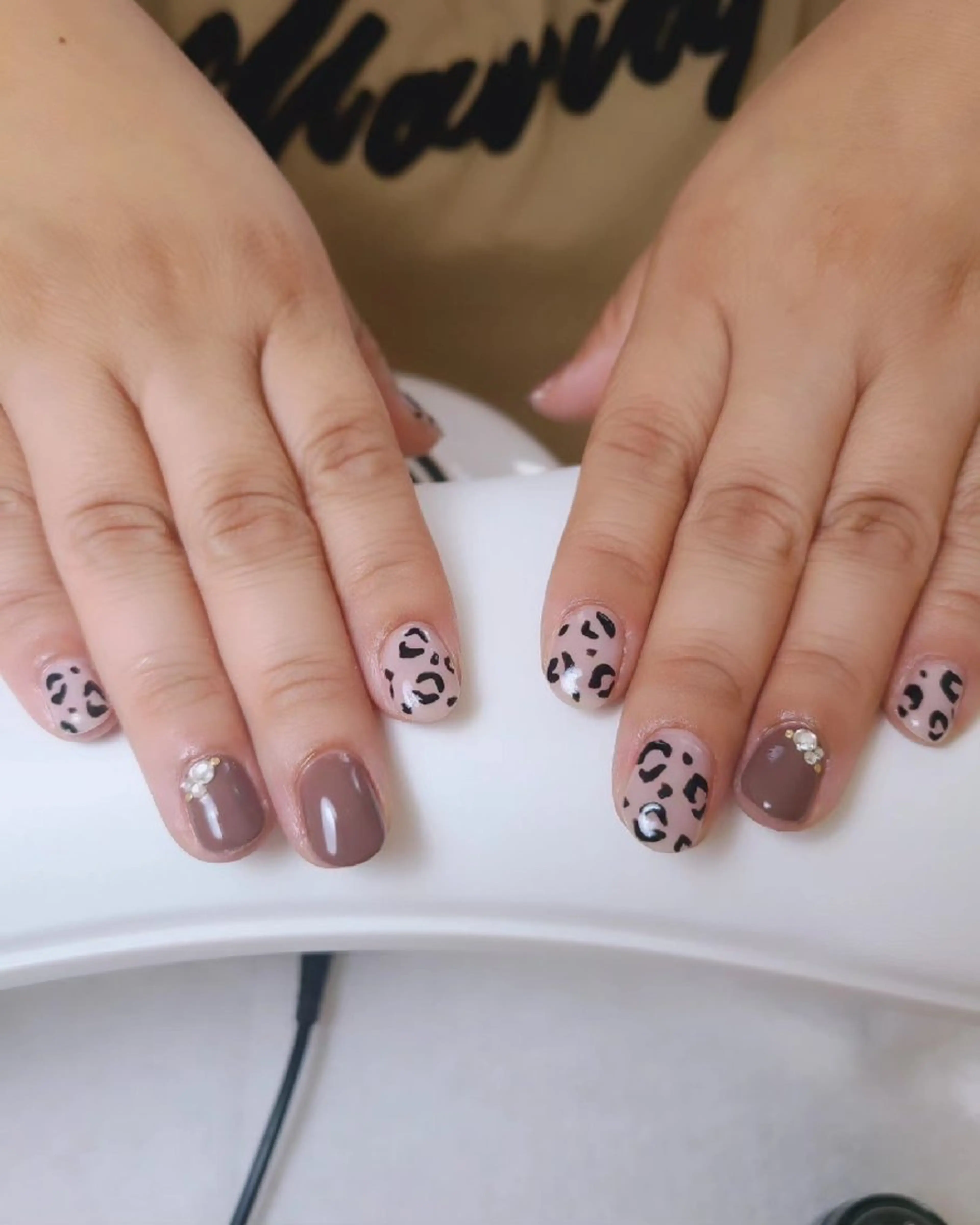 ネイル アニマル柄 Nailroom3  古屋明美のネイルデザイン