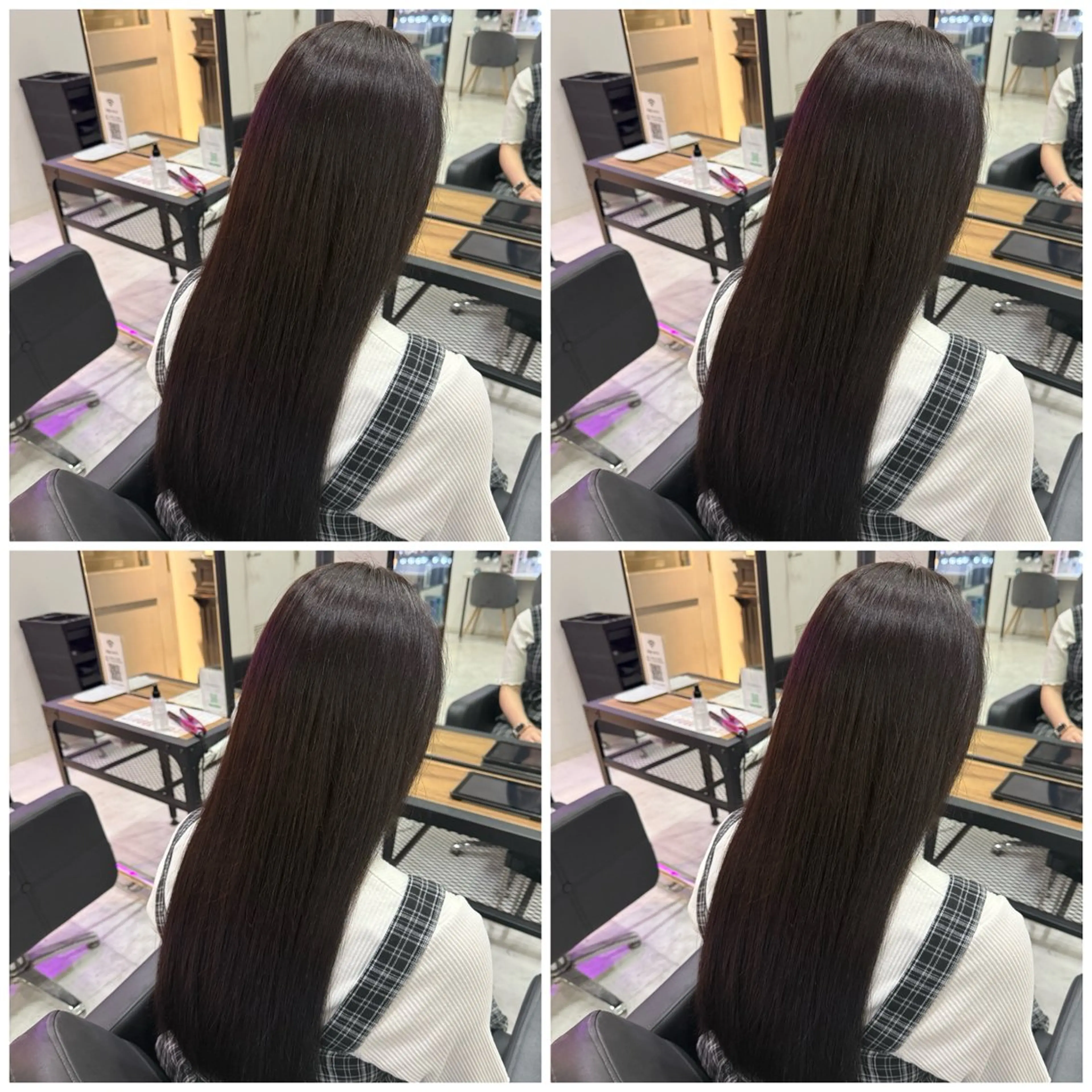 ロング カラー 髪質改善 艶髪カラー エクステ かいり✂️のヘアスタイル