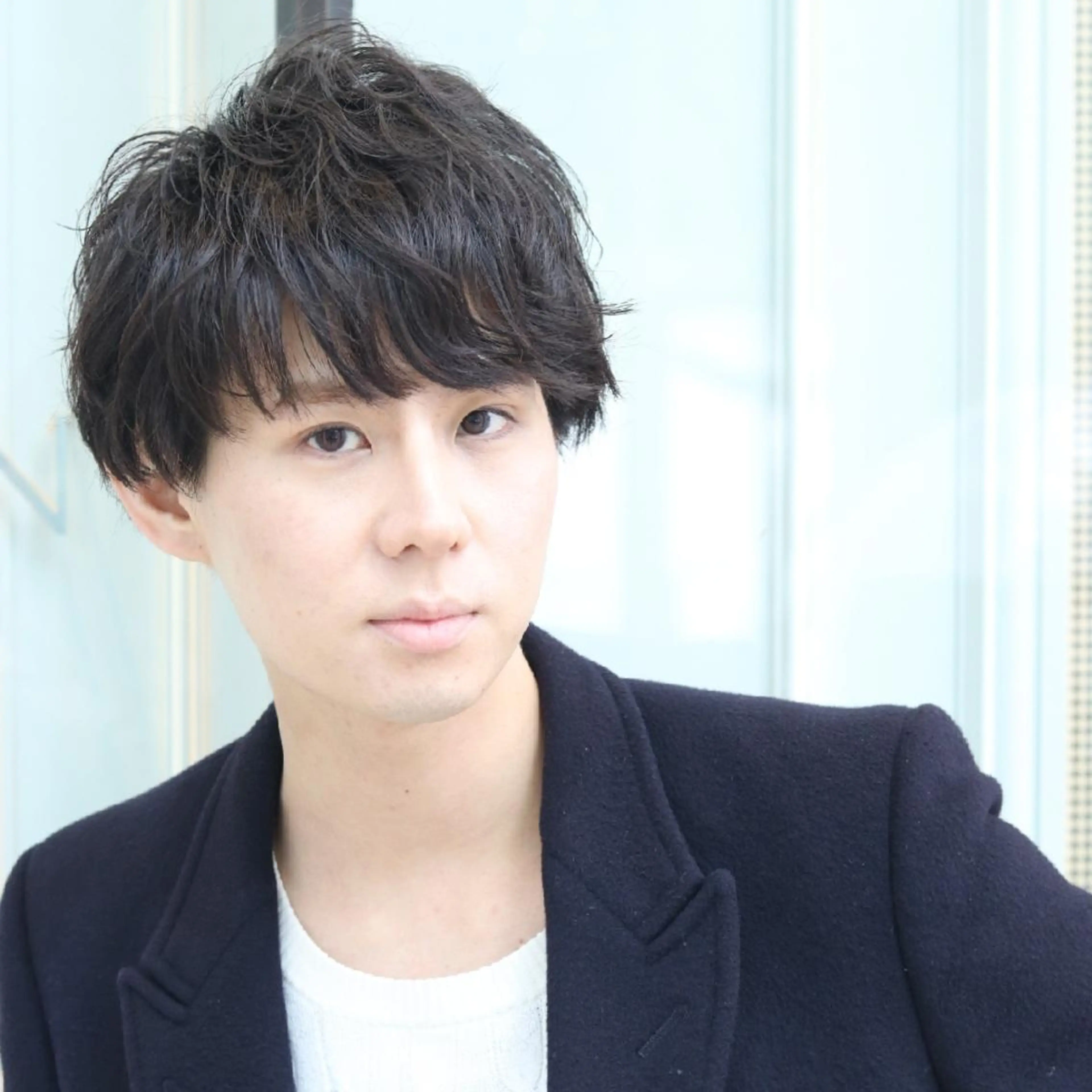 パーマ メンズ マッシュ TV出演&受賞歴有☆ 宮本輝正のヘアスタイル