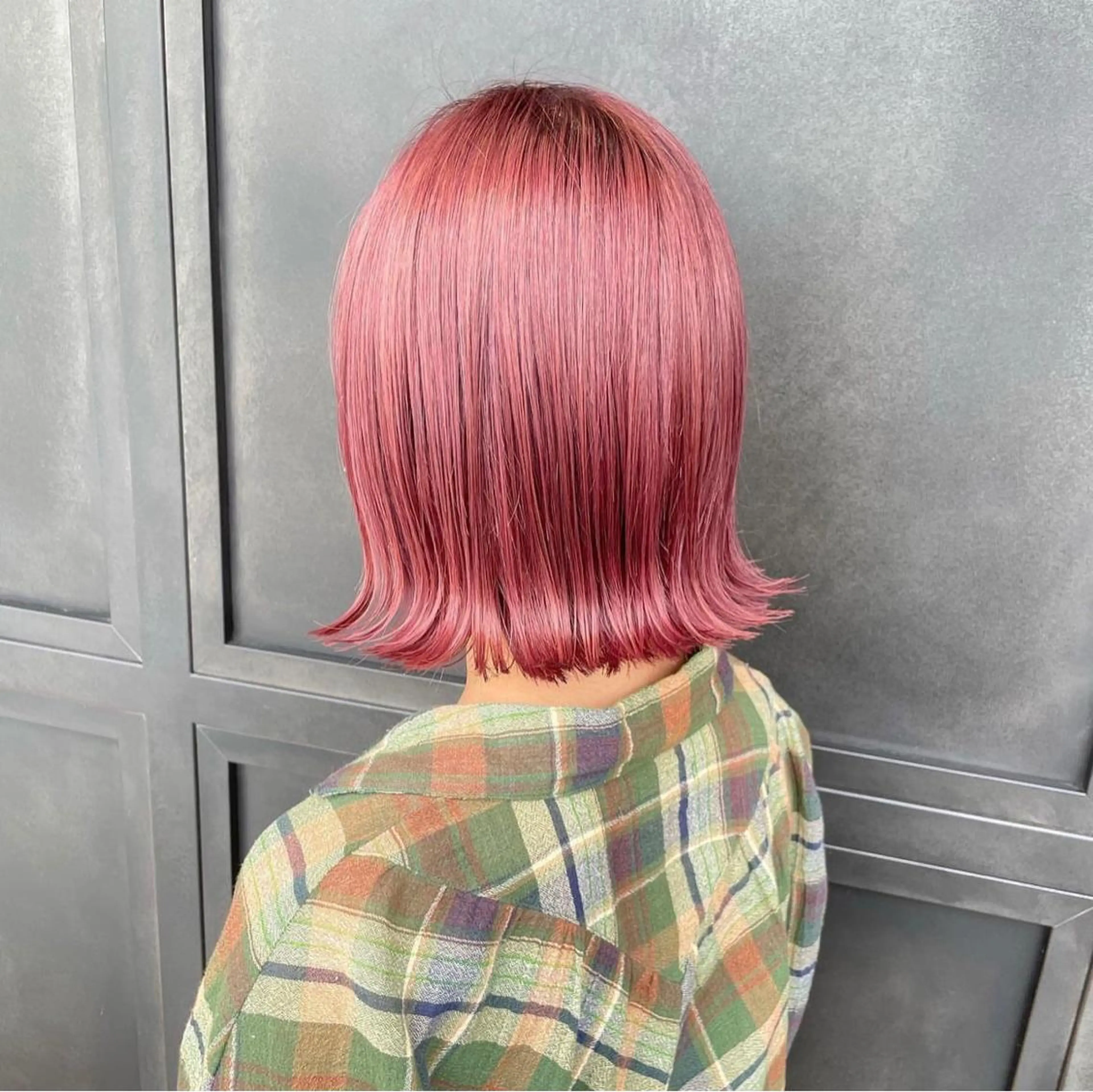 カラー 梶 久菜乃のヘアスタイル