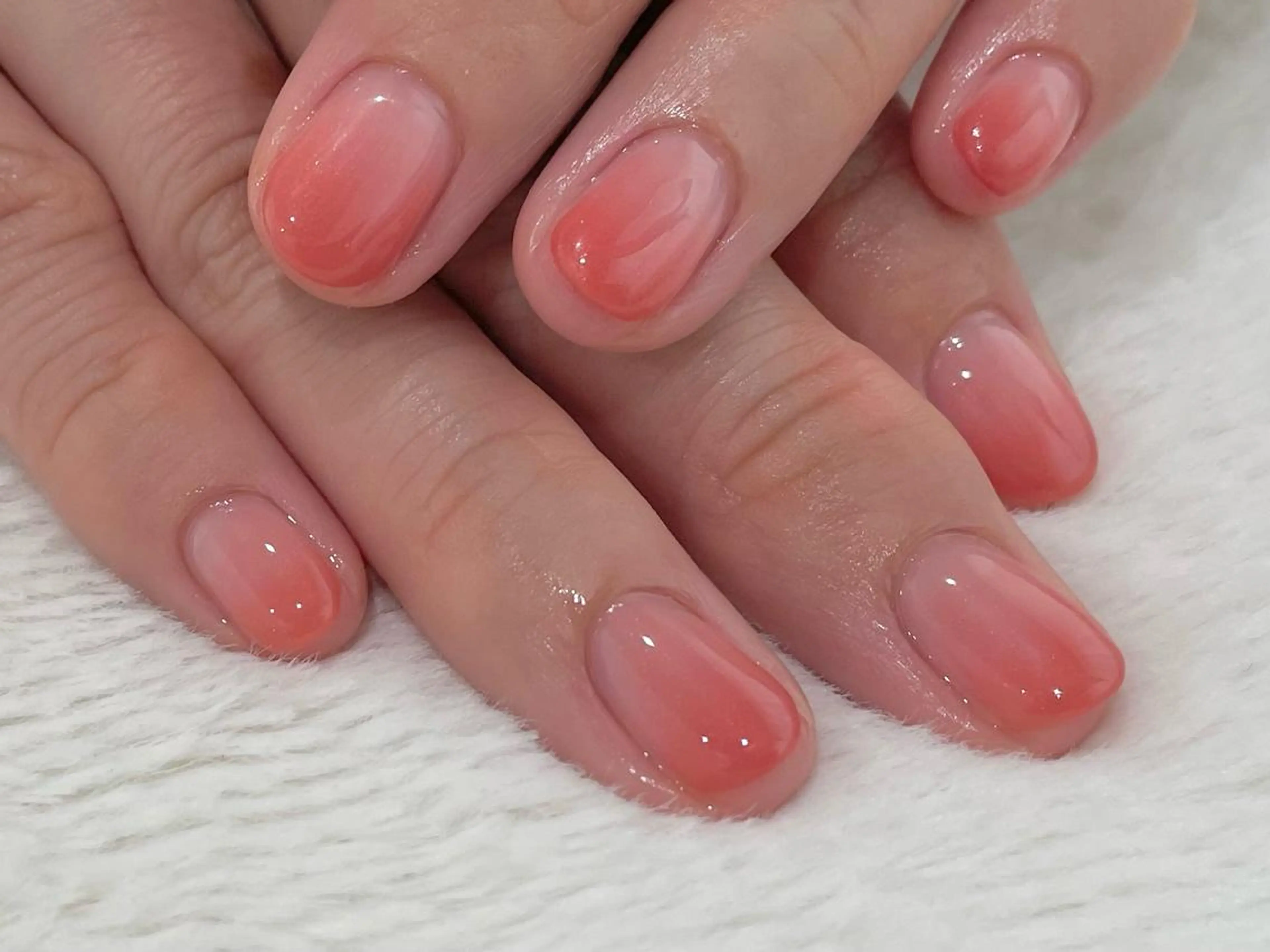 ネイル グラデーション ハンドネイル riri-nail Rie Endoのネイルデザイン