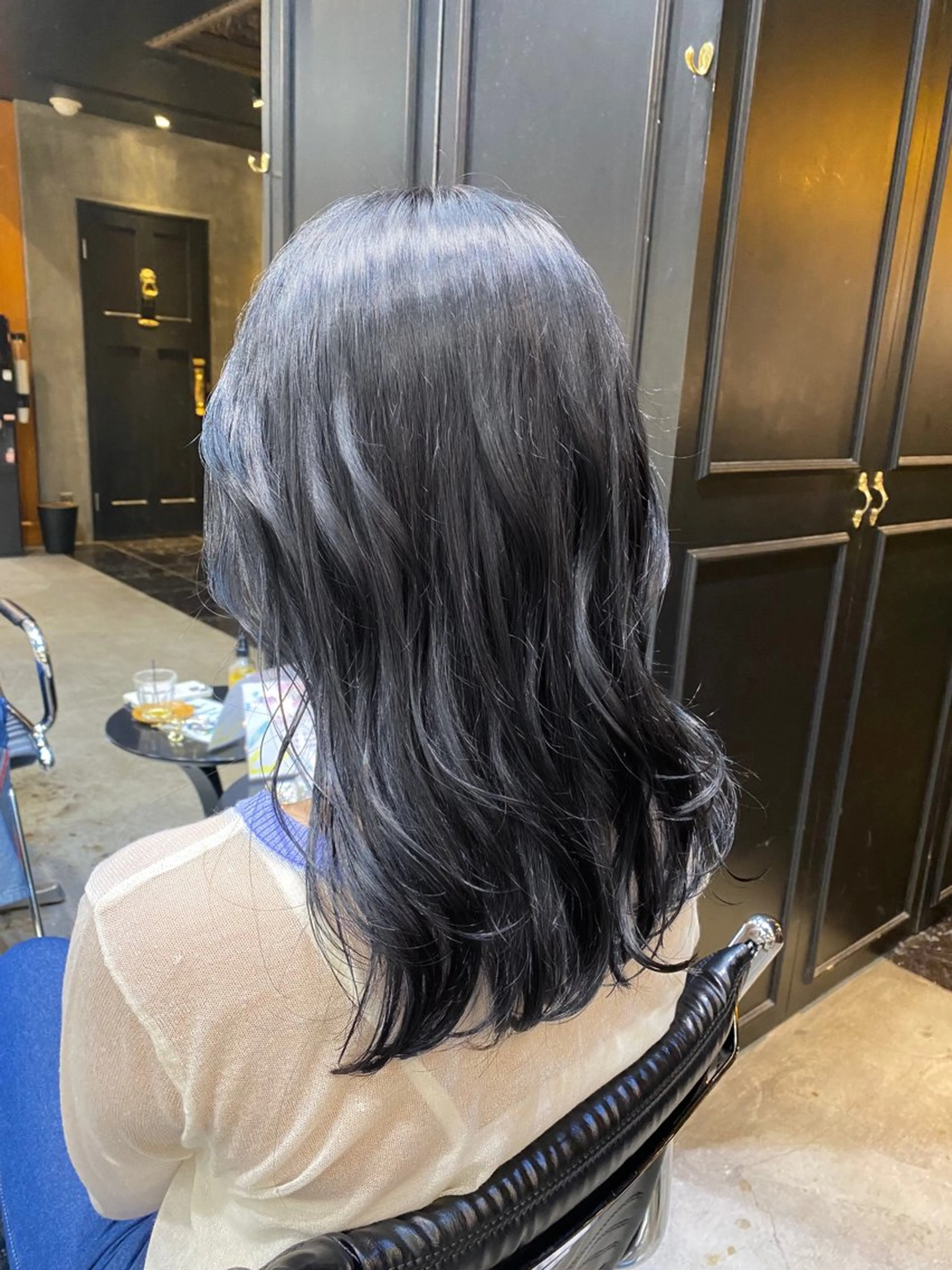 カラー ダークグレー ダークグレージュ グレージュ カット ヘアカラー トリートメント 透明感カラー🌿 グレージュ🐺陽介のヘアスタイル