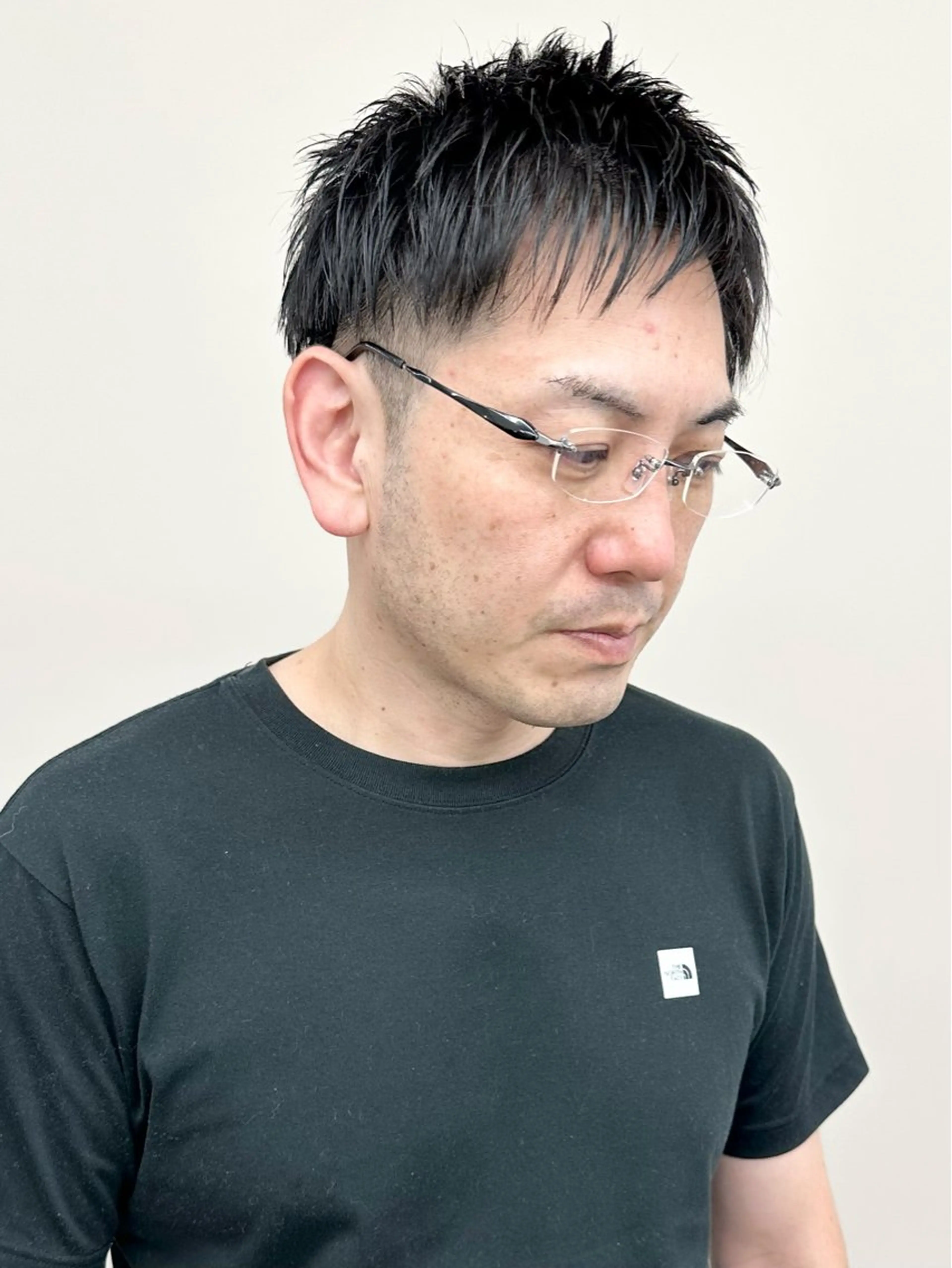 ショート メンズ ボブ/ゆるふわ ボブパーマ/とういのヘアスタイル