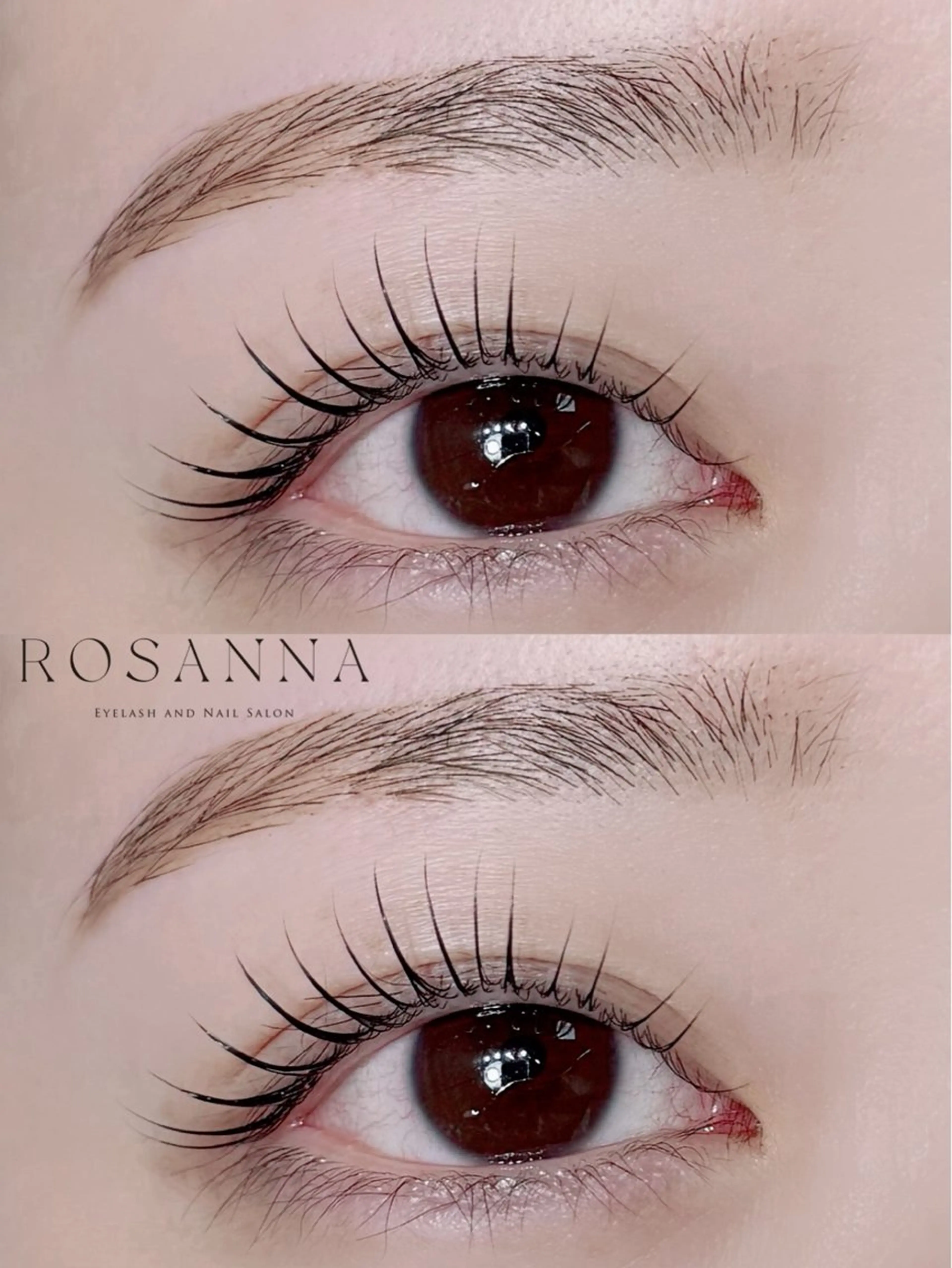 マツエク・マツパ ROSANNA川越 イサカのマツエク・マツパデザイン