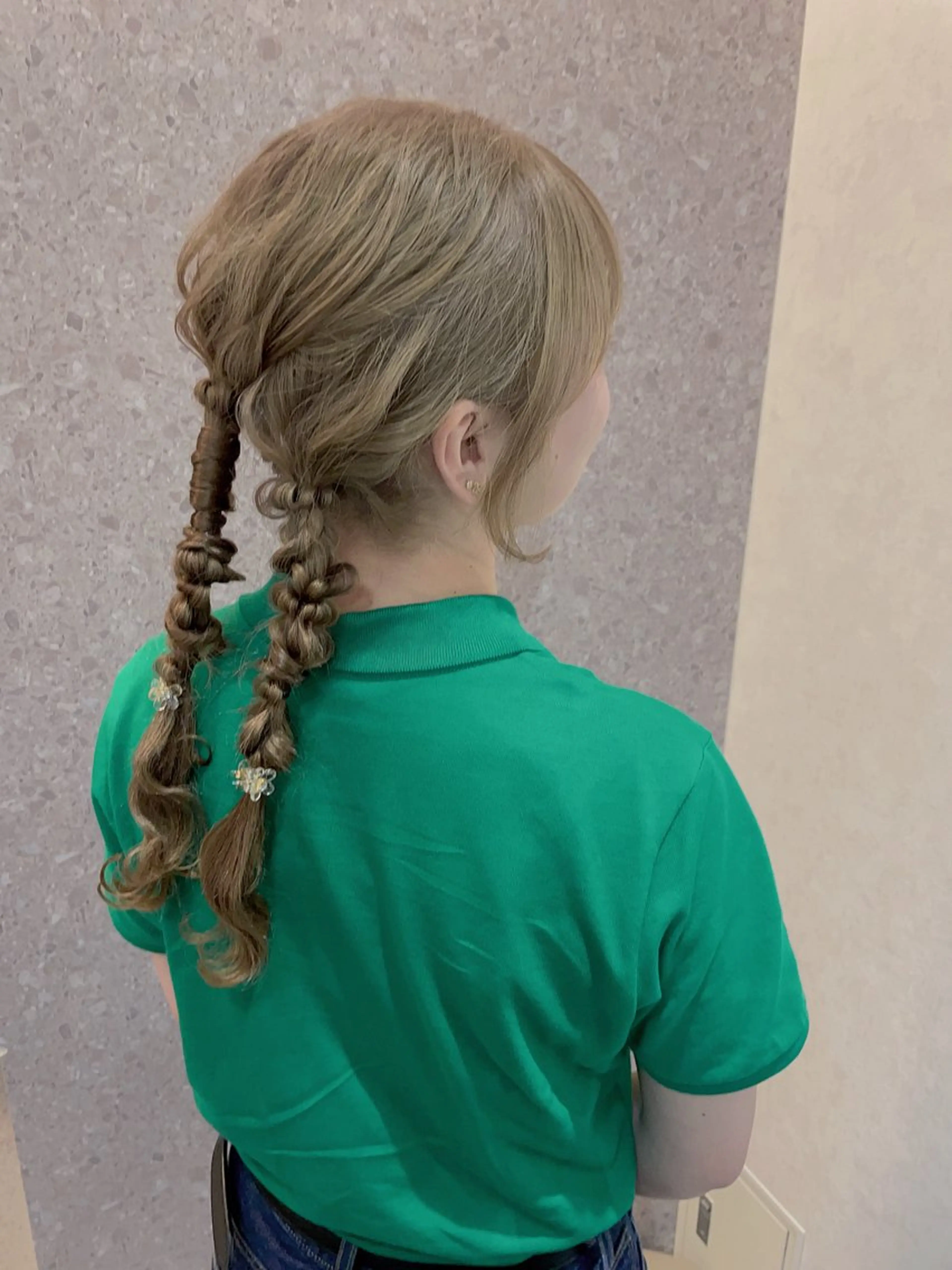 ロング カラー ヘアアレンジ 梅田/透明感カラー/ 顔周り/Noe🩰のヘアスタイル