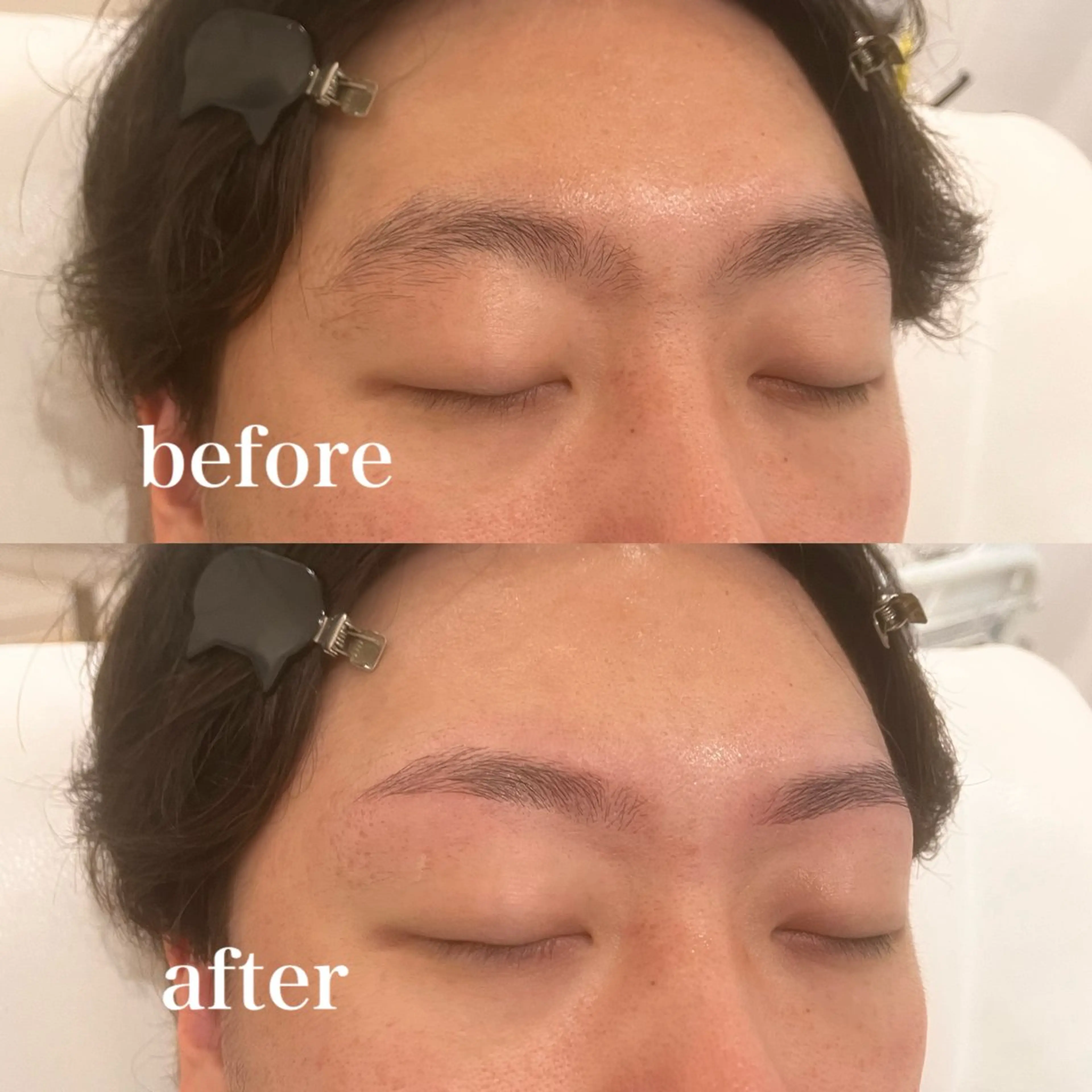 メンズ アイブロウ ワックス脱毛 眉カット その他(アイブロウ) 八田 紗希の眉毛・アイブロウイメージ