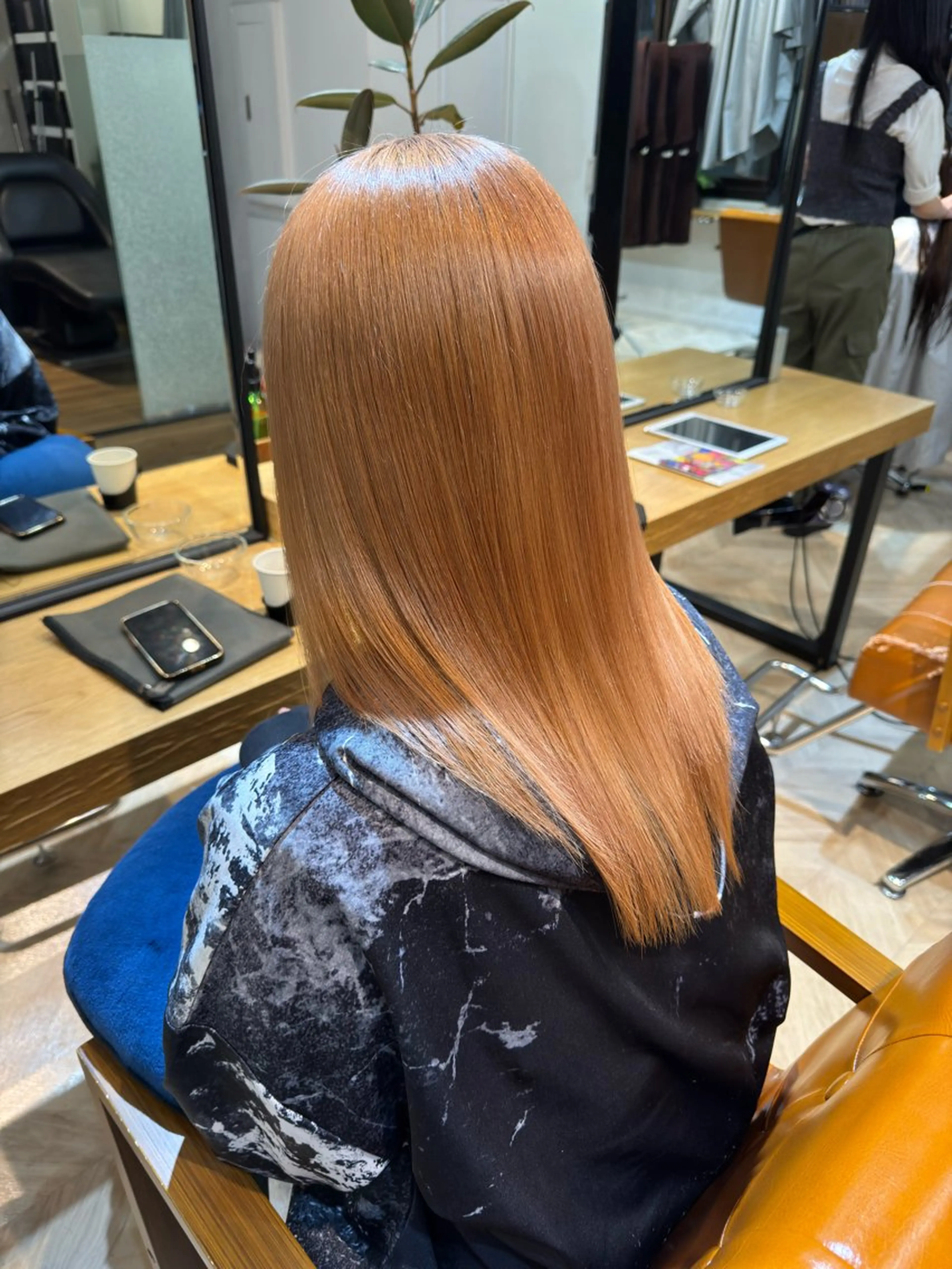 セミロング 美髪矯正 selyaのヘアスタイル