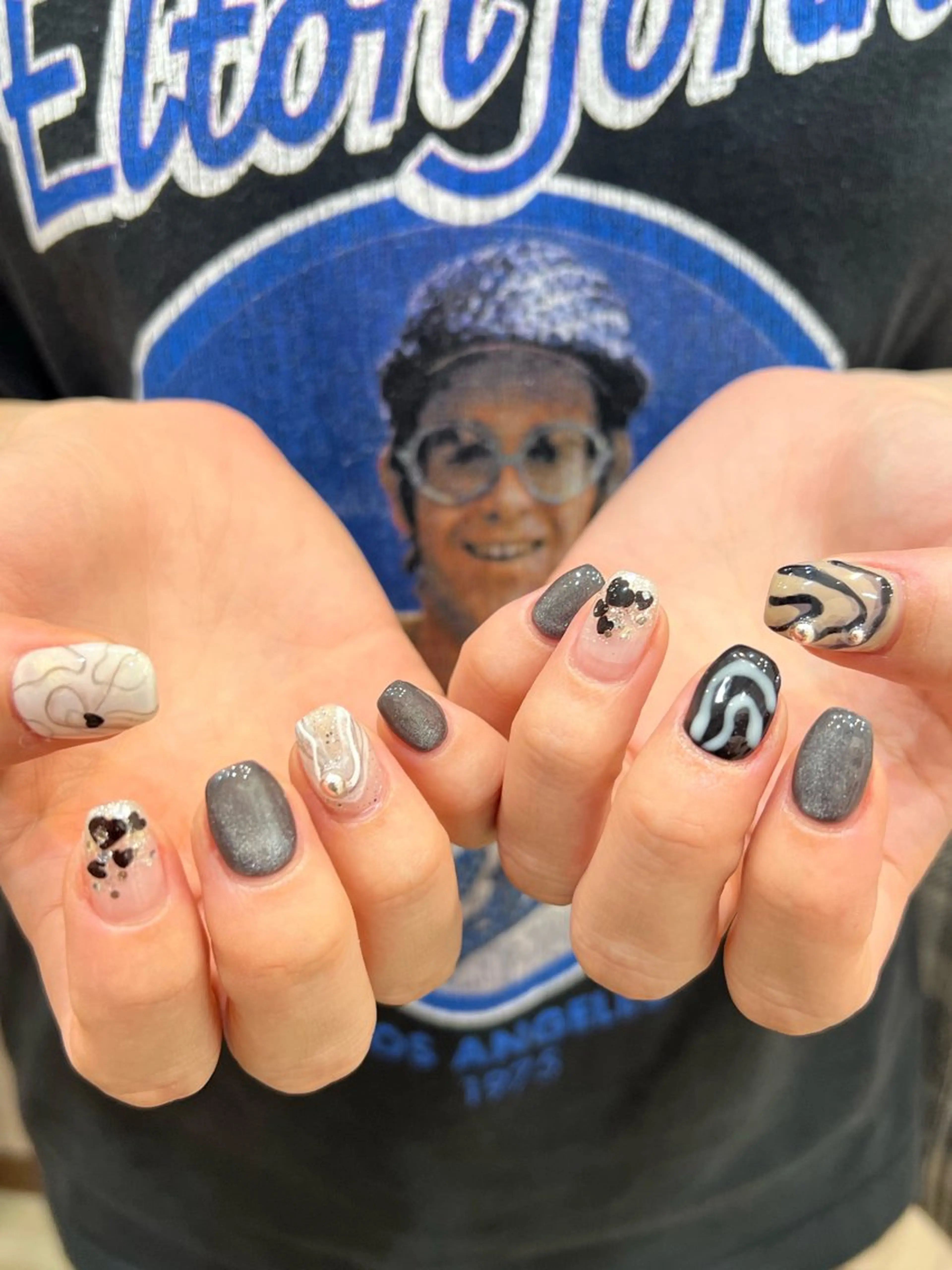 メンズ ネイル ハンドネイル ヘアメイクネイリスト 💄💅hidemiのヘアスタイル