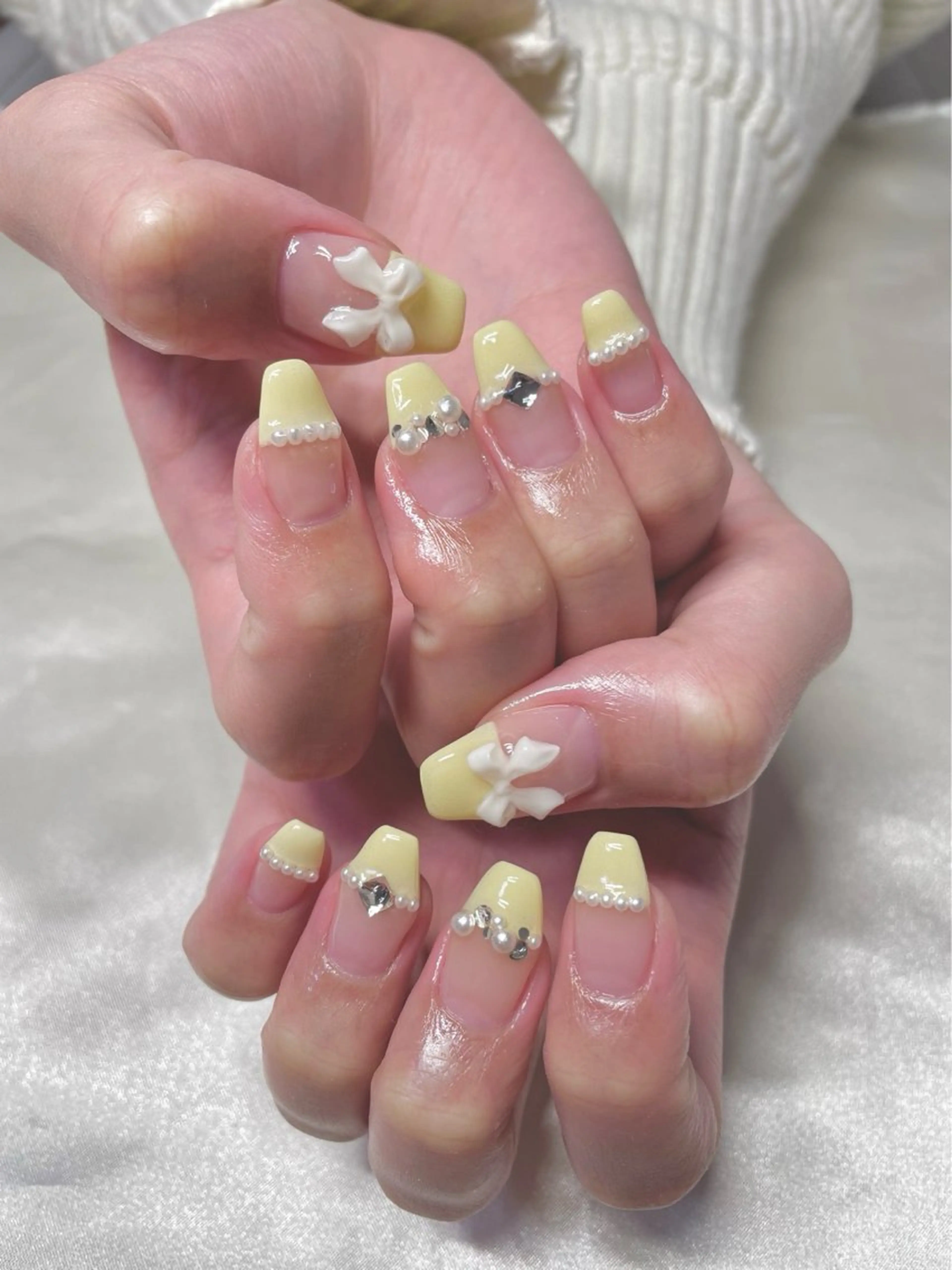 ネイル 長さ出し ハンドネイル RUMI nailのネイルデザイン