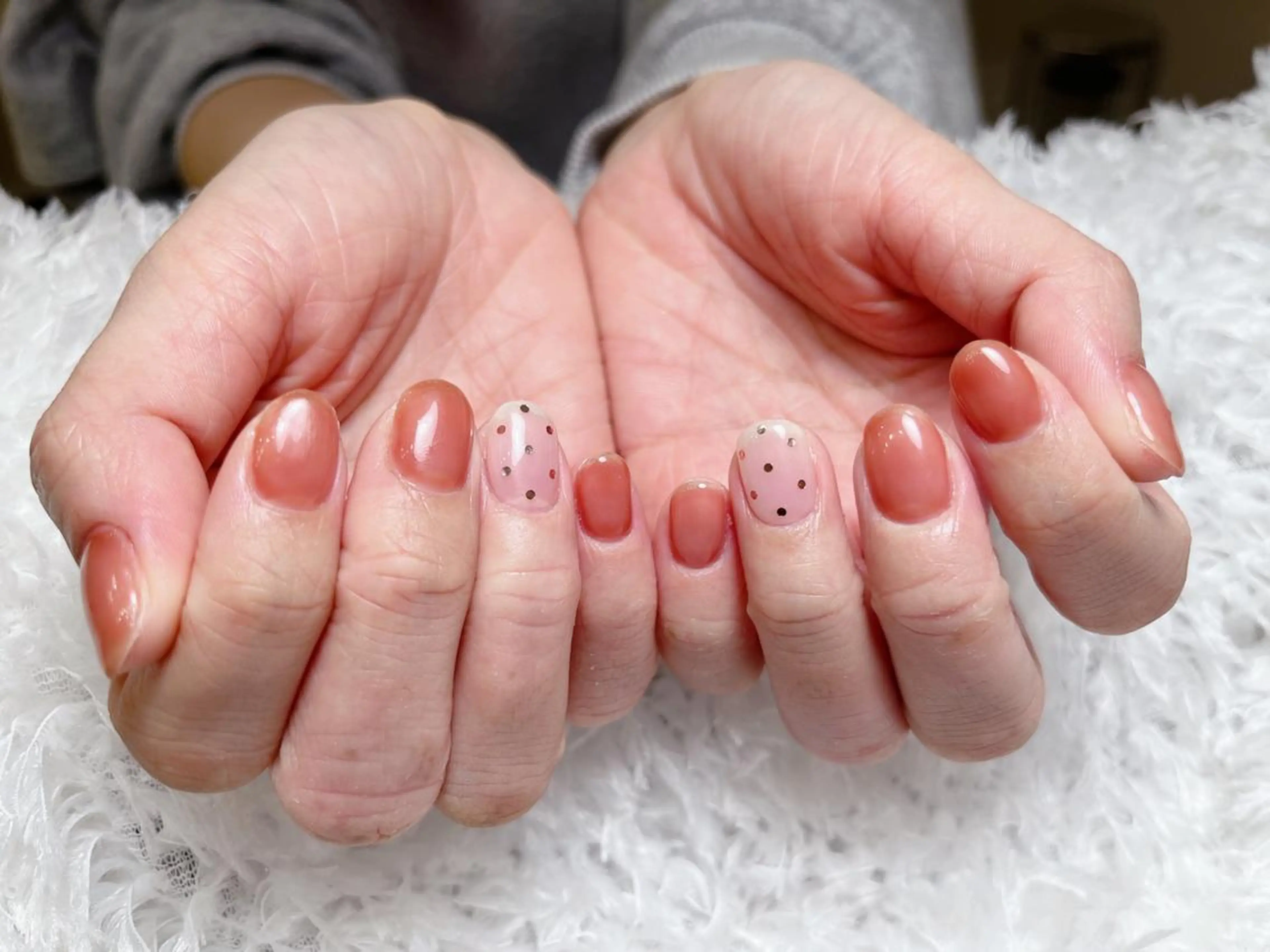 ネイル na🎀🎀na ちゅるちゅるのネイルデザイン