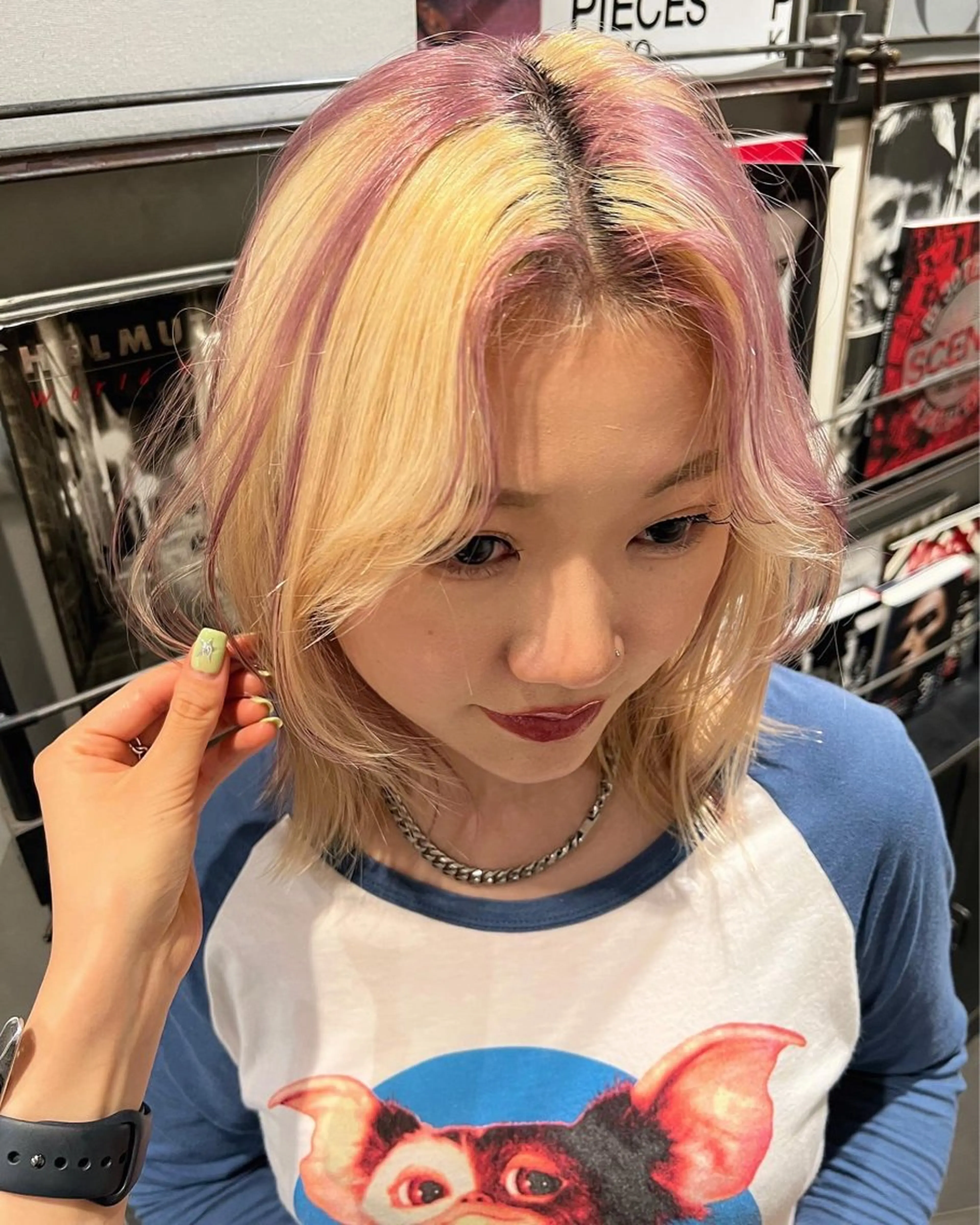 ミディアム カラー ヘアカラー トリートメント アンニュイヘア🪽 ayumiのヘアスタイル